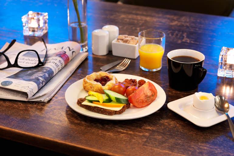 Frukost detalj Scandic Front Köpenhamn