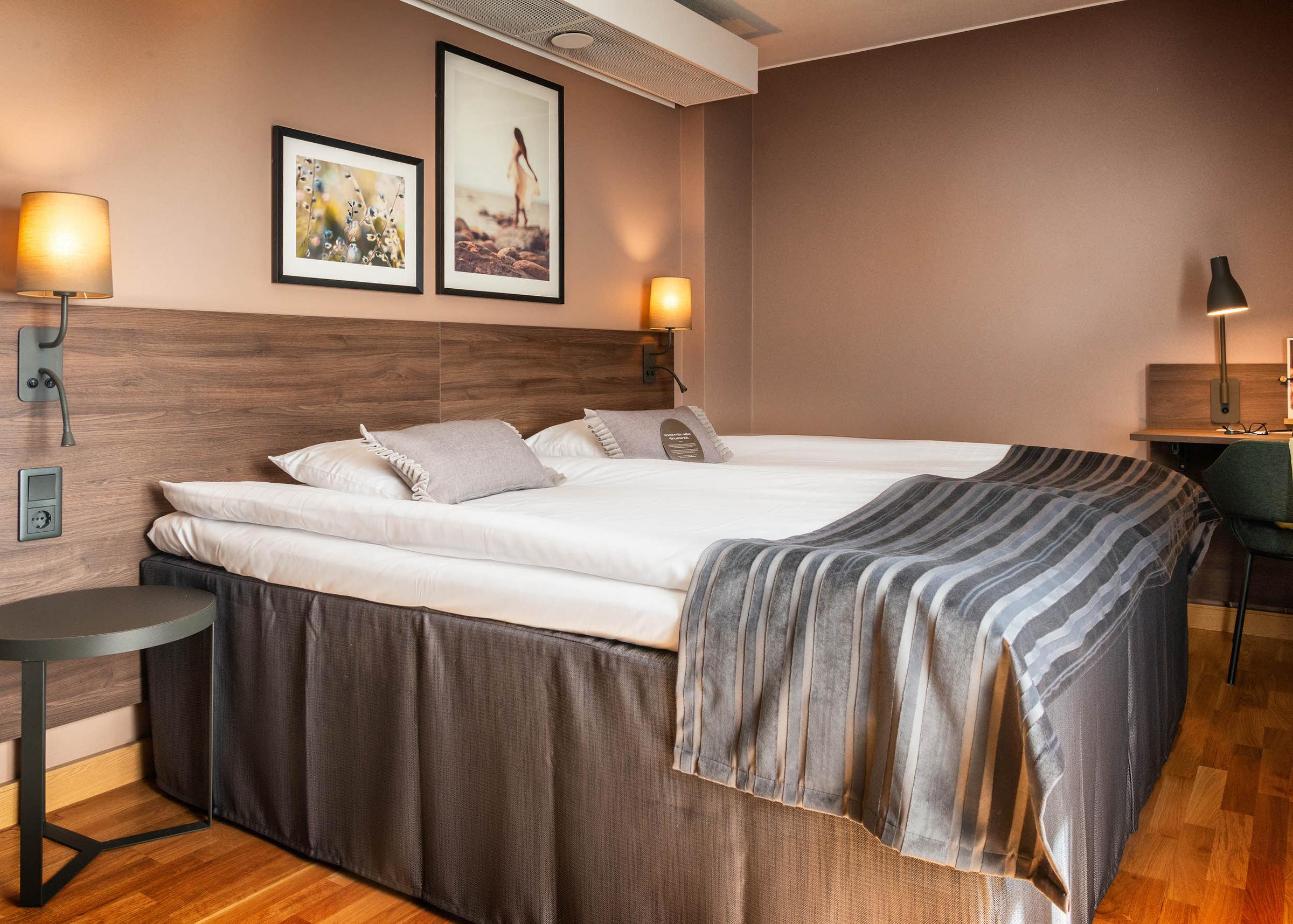 Bed in Room Standard Twin Scandic Plaza Umea