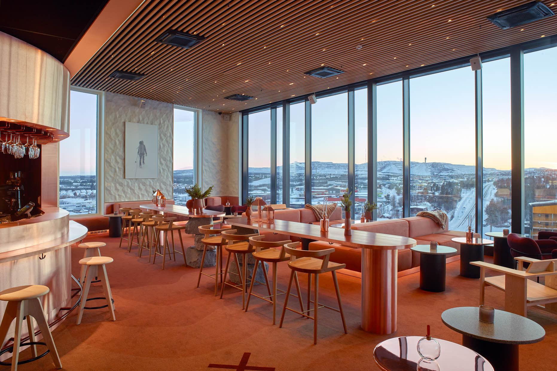 Skybar im Scandic Kiruna