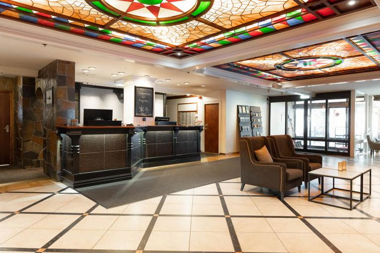 lobby at scandic valdres in fagernes