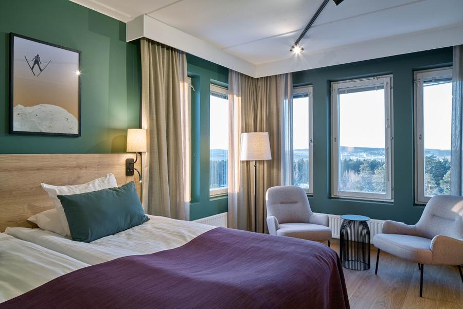 superior room at scandic lugnet falun