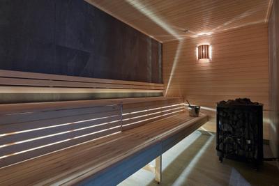 sauna at scandic ornskoldsvik in sweden