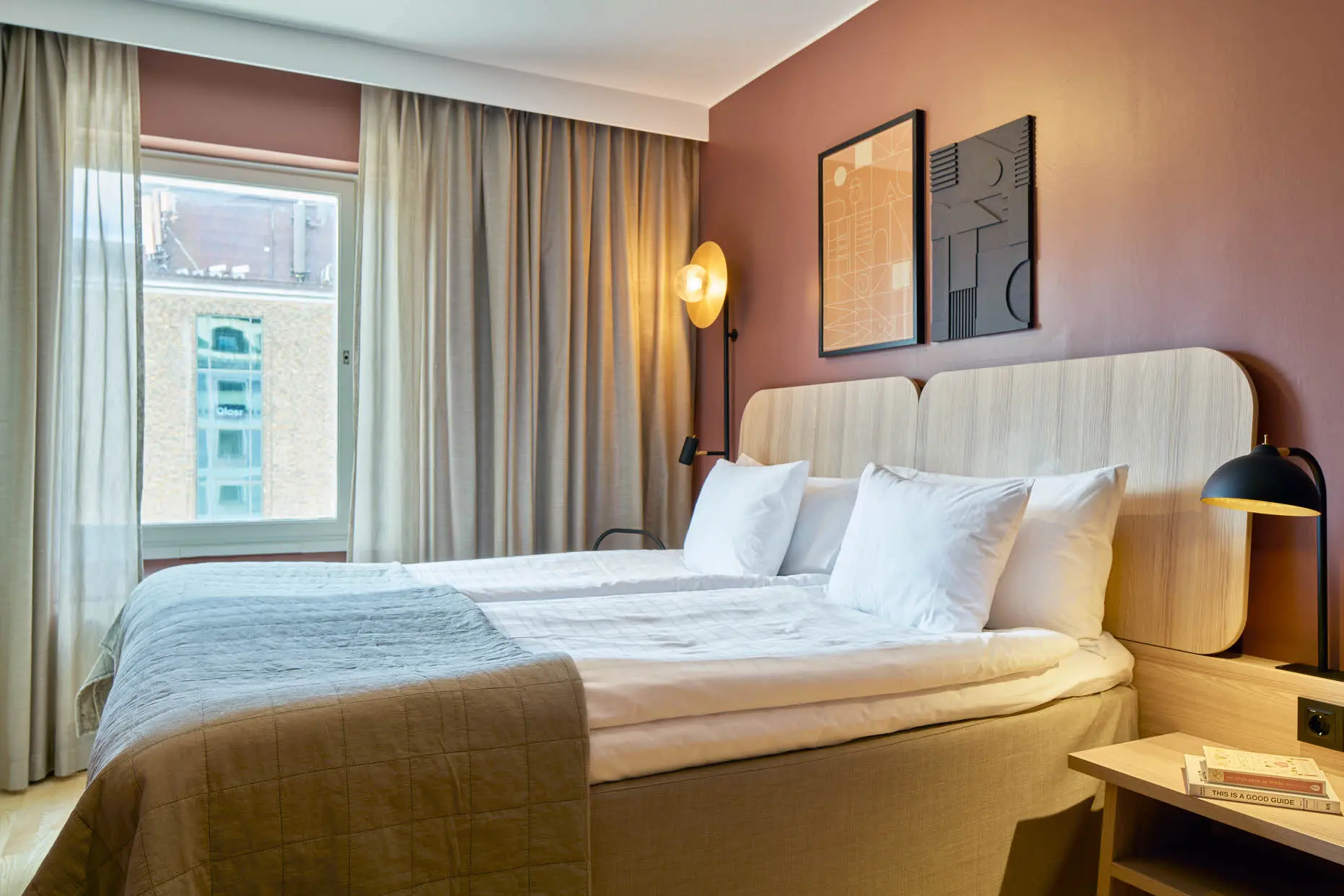 standard family four room at scandic malmen in stockholm sweden