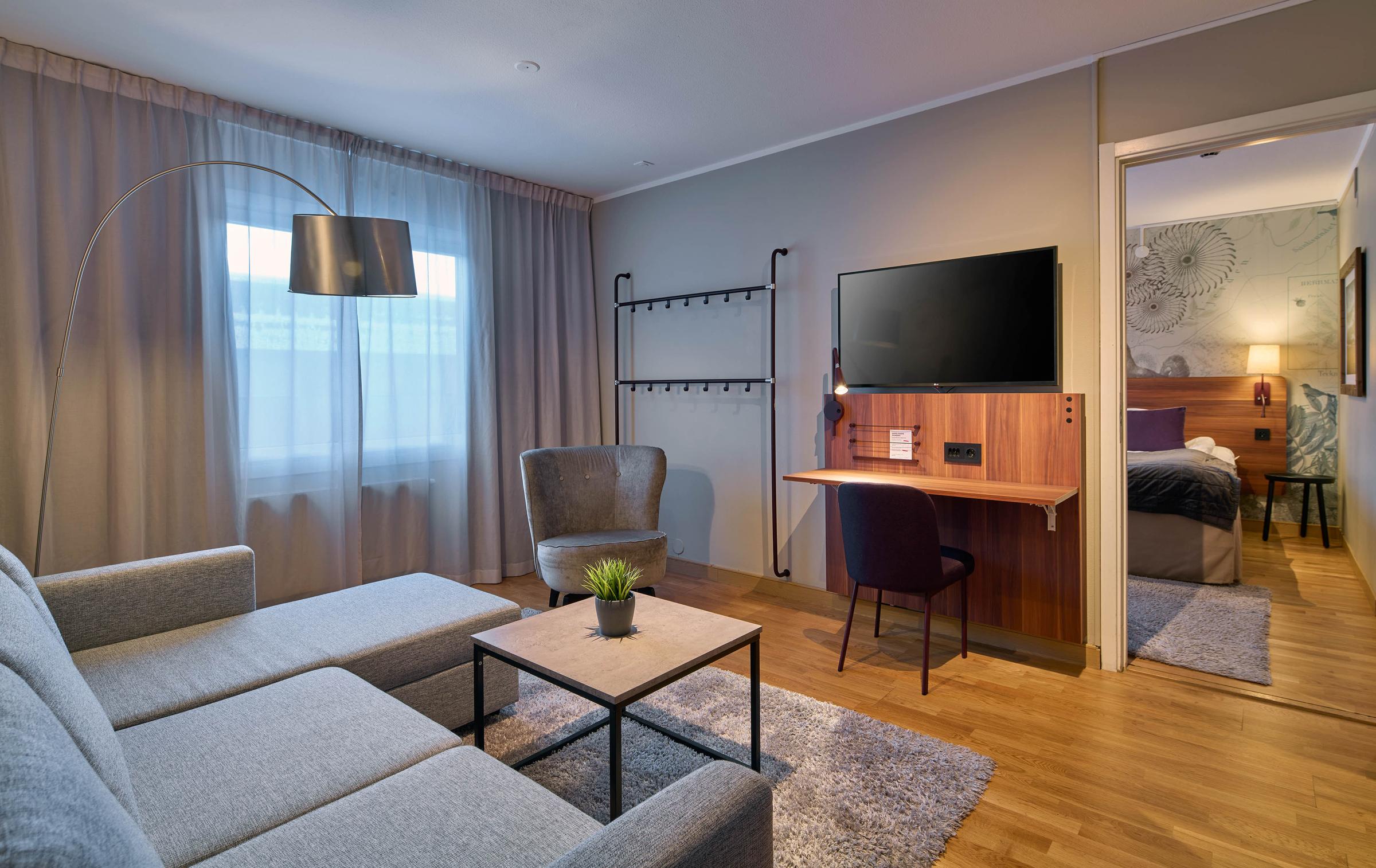 junior suite at scandic luleå