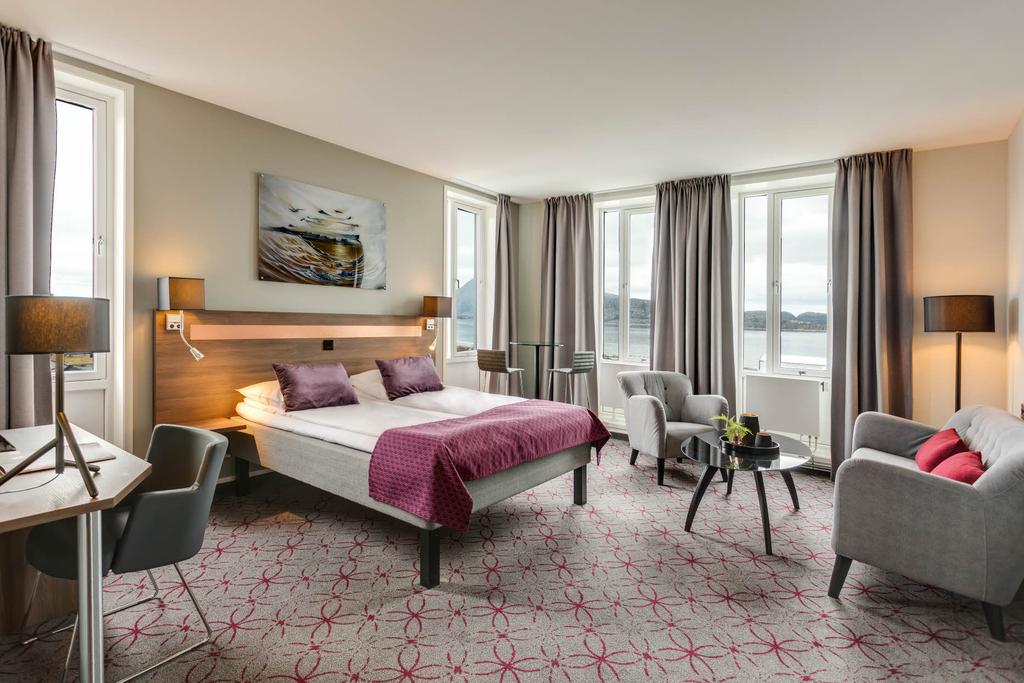 Queen Superior room, Scandic Syv Søstre Sandnessjøen