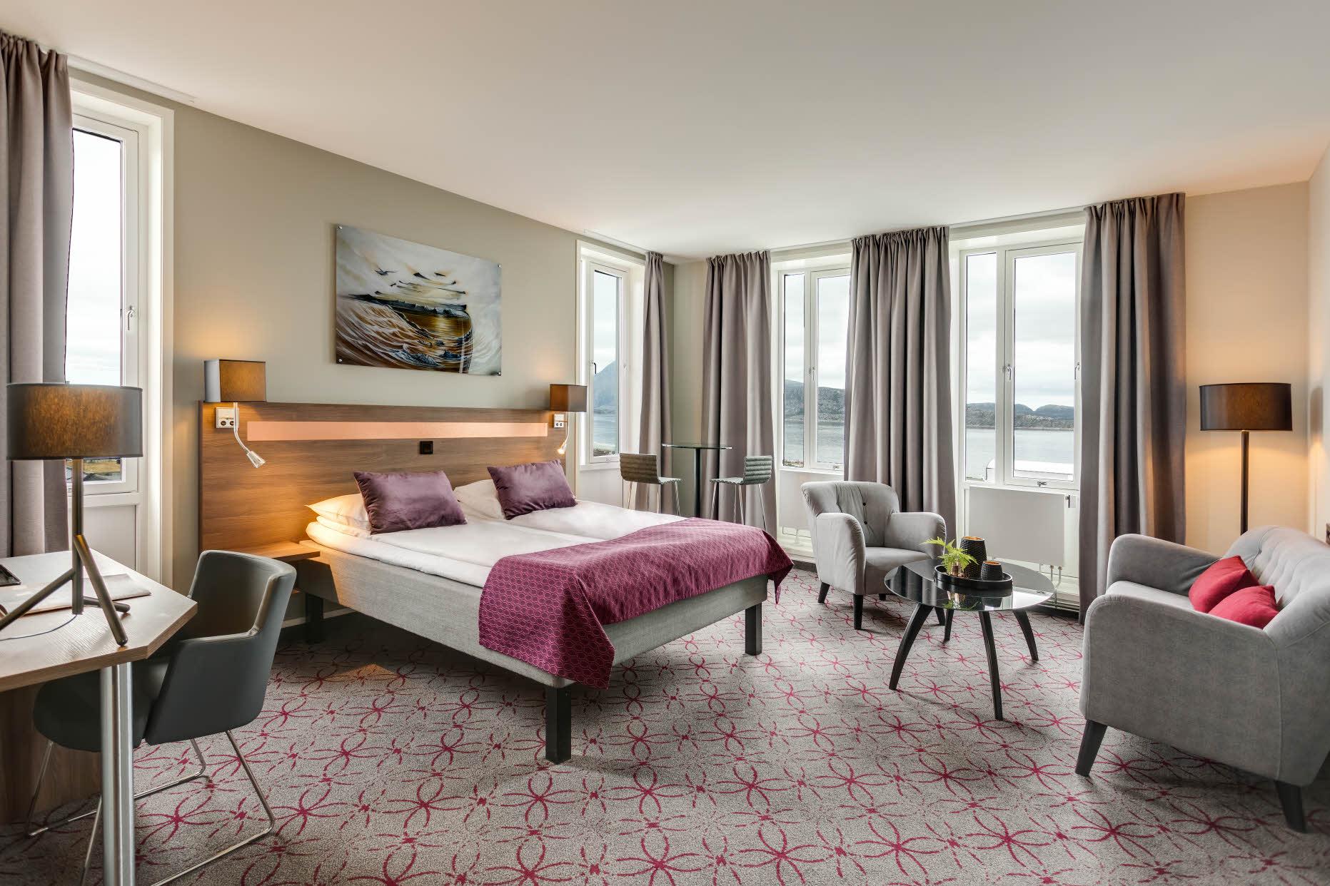 Queen Superior room, Scandic Syv Søstre Sandnessjøen