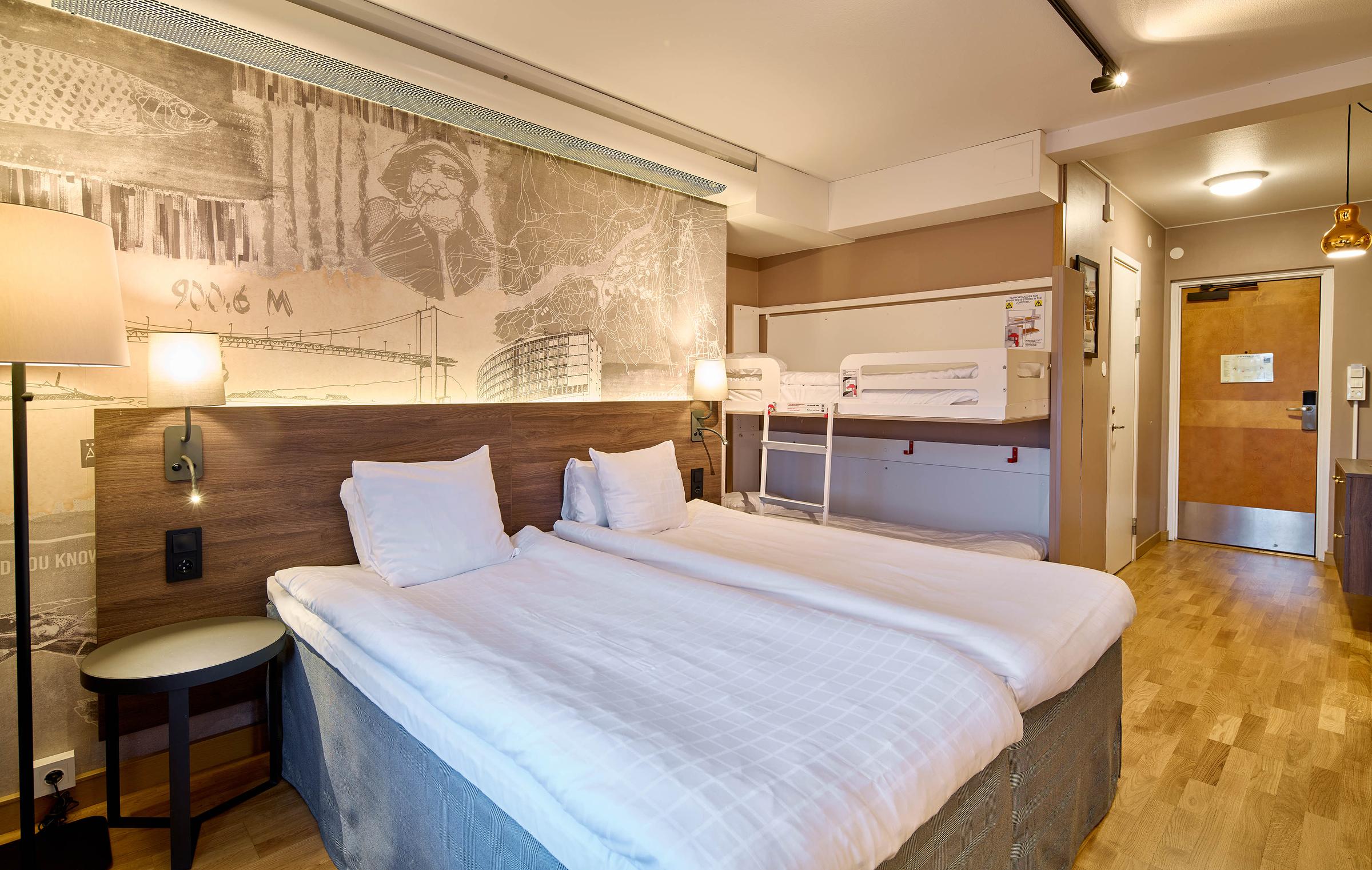 Standard Familienzimmer  im Scandic Opalen in Göteborg
