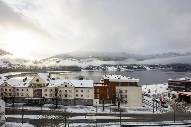 view from scandic voss in norway
