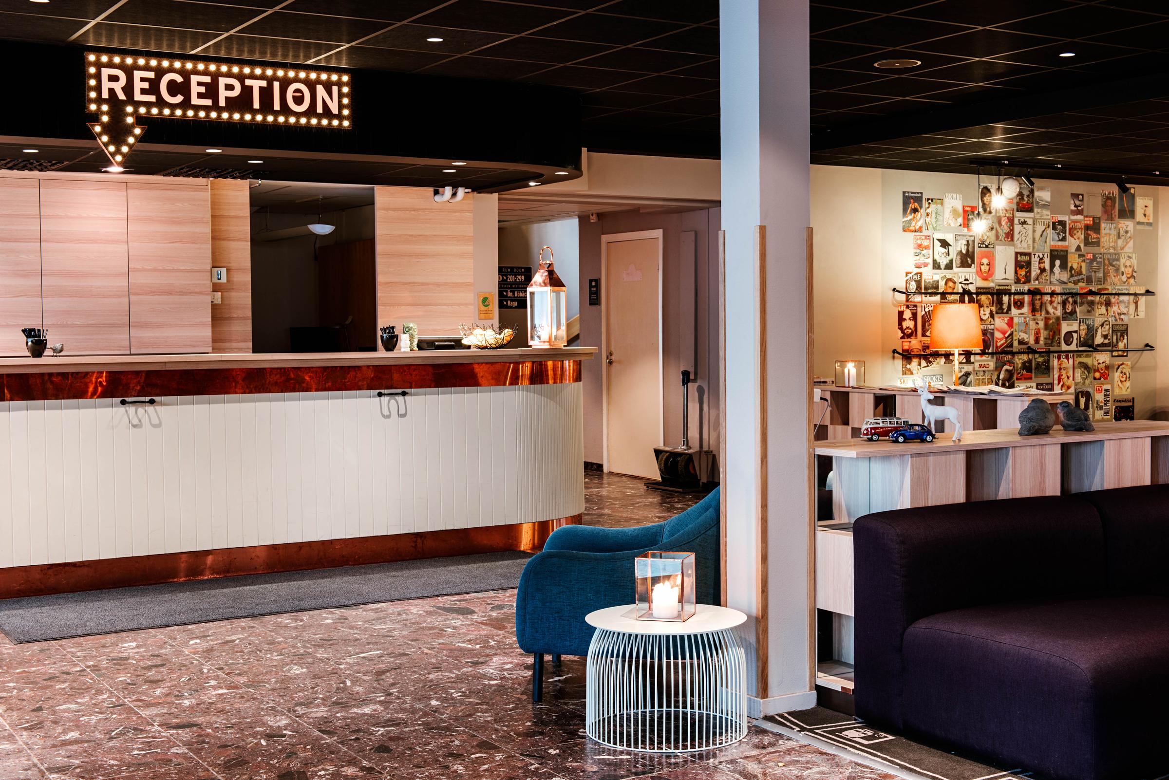 Reception Scandic Umea Syd