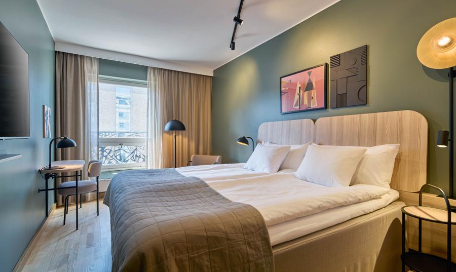 superior room at scandic malmen in stockholm sweden