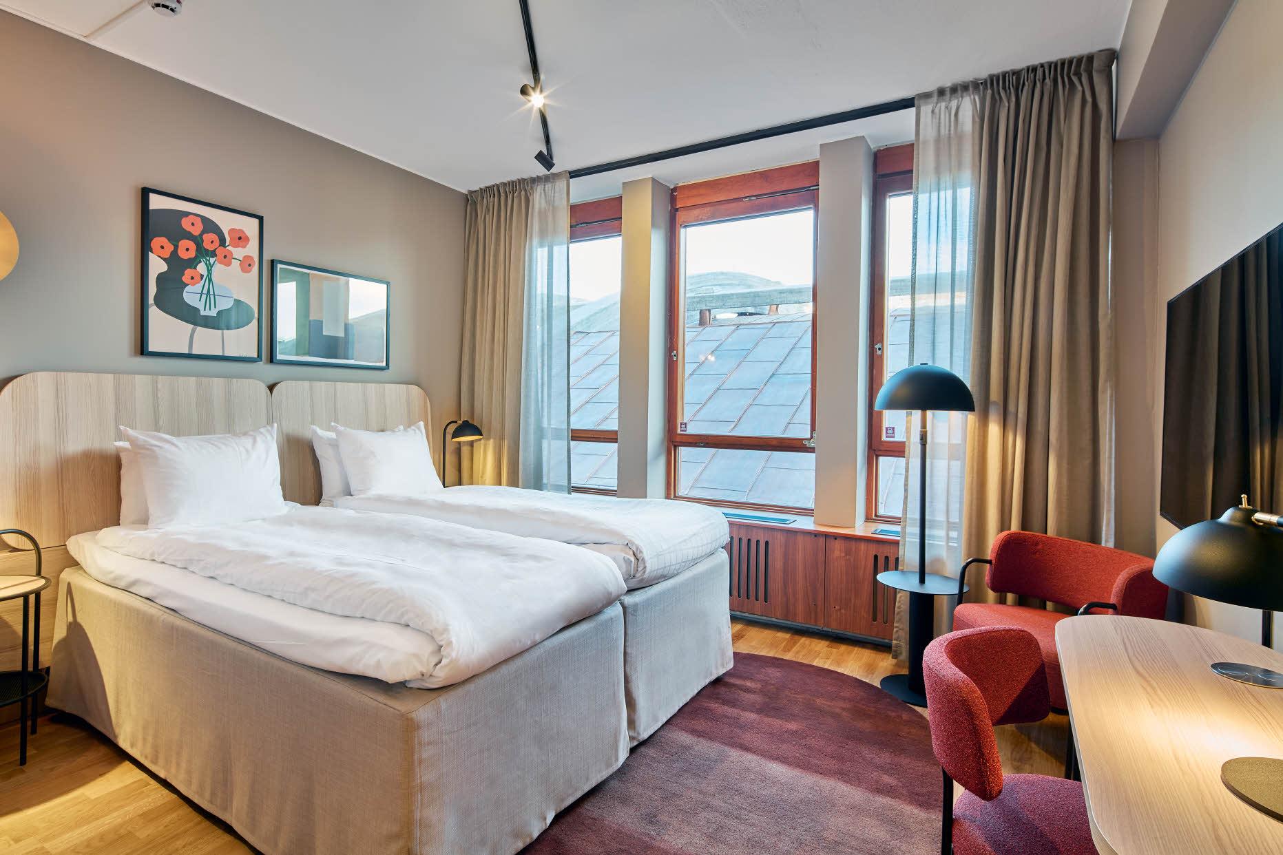 Standardrum på Scandic Wallin i Stockholm