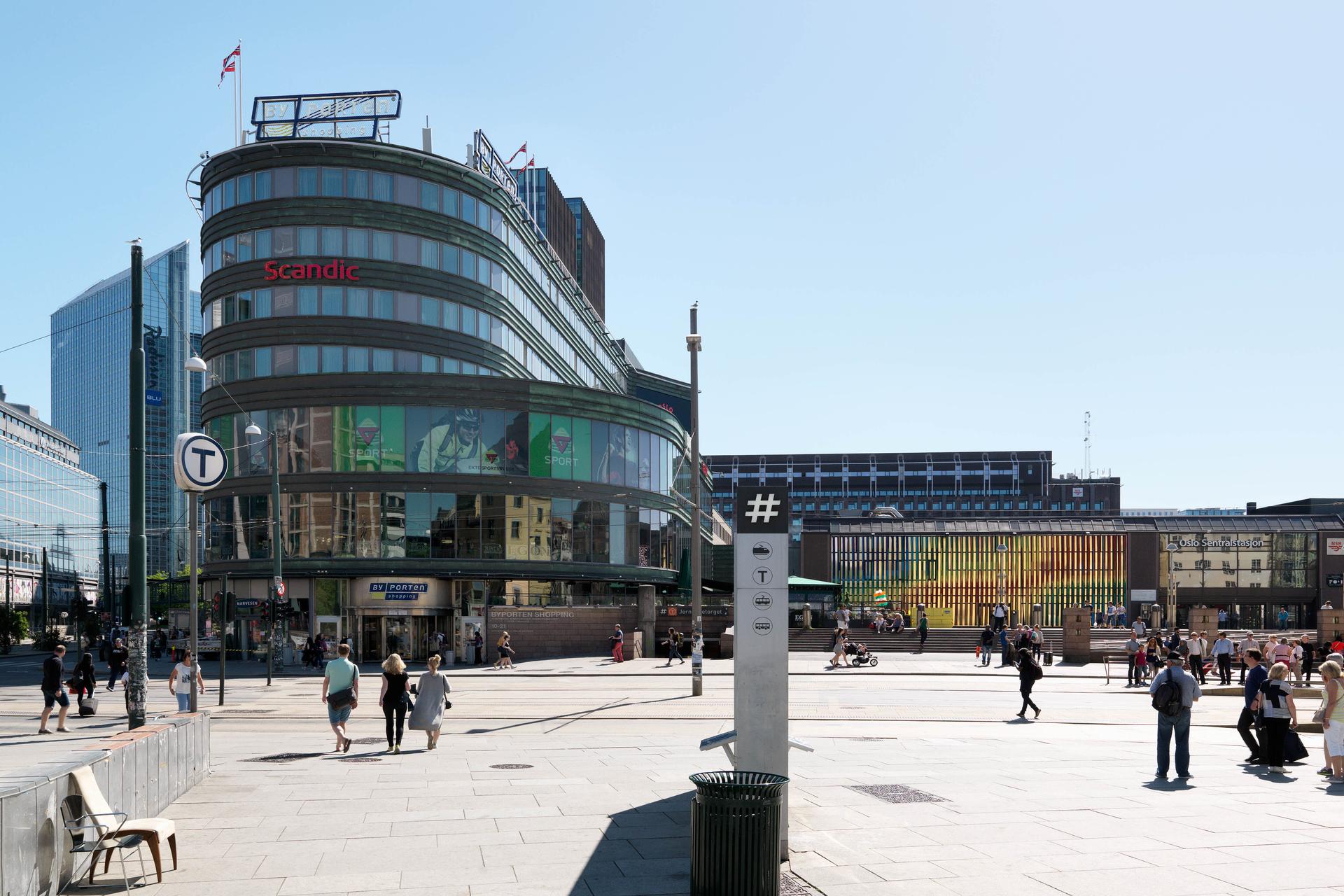 Hotellfasade, Scandic Byporten