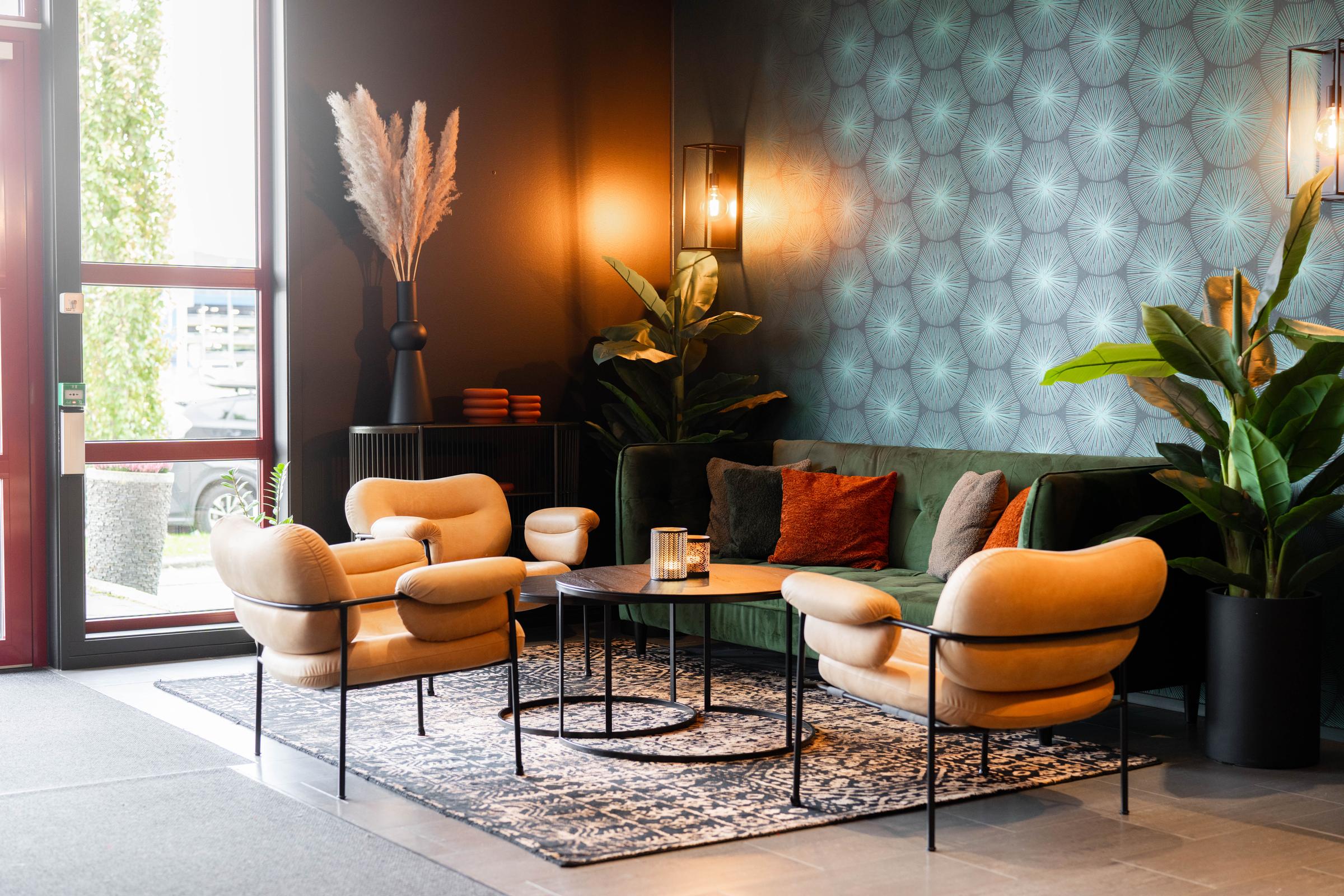 lobby at scandic hell