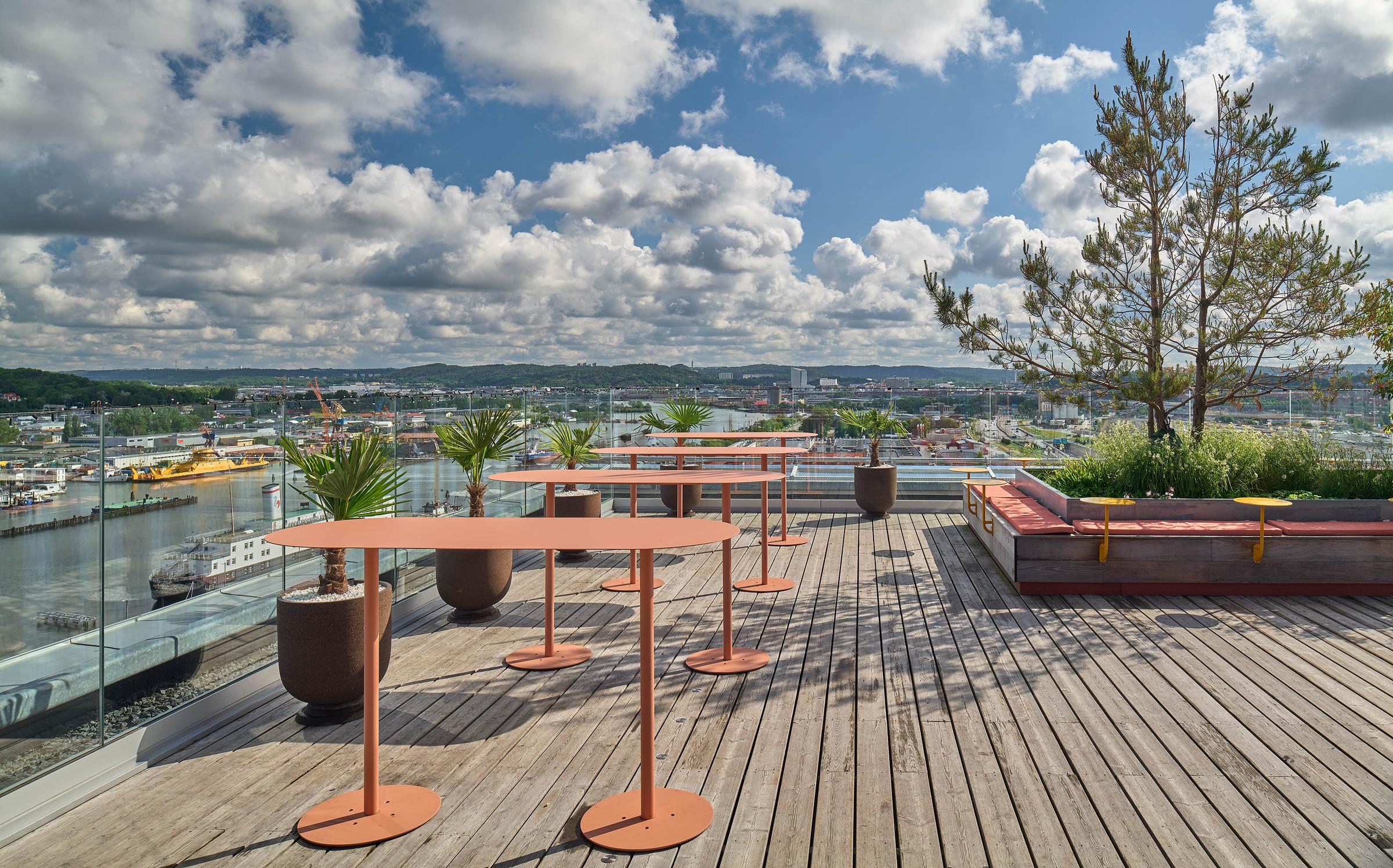 terrace at scandic göteborg central