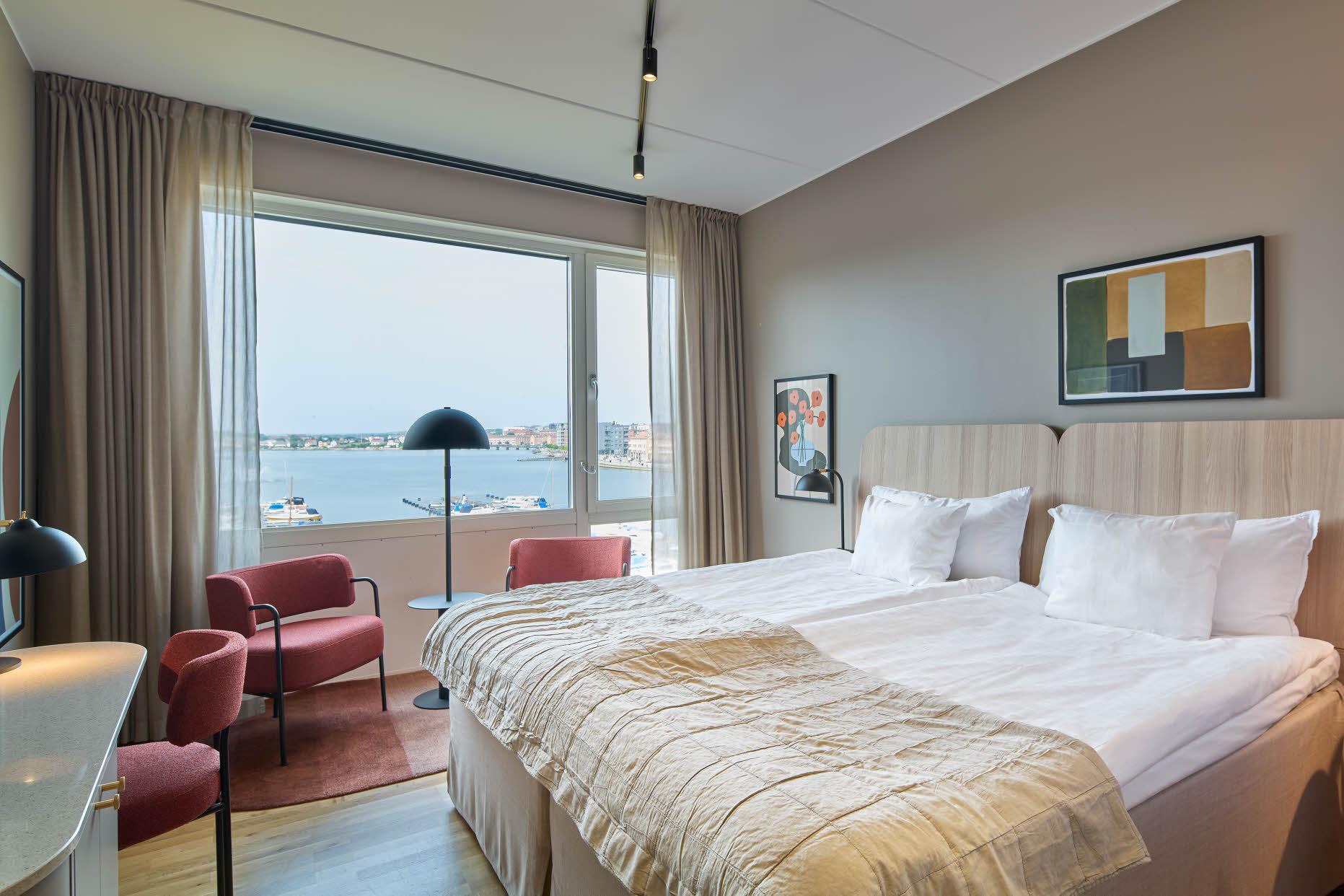 superior room with view at scandic karlskrona