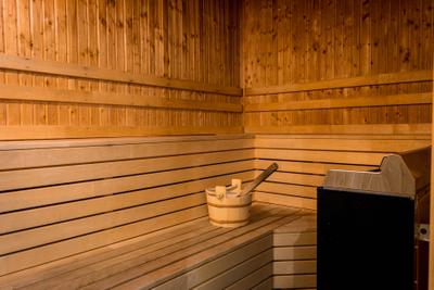 Sauna im Scandic Swania