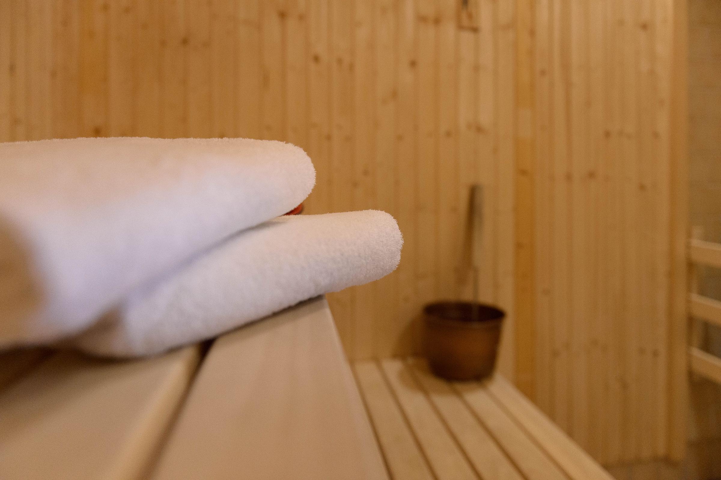 Sauna at Scandic Lugnet Falun Sweden