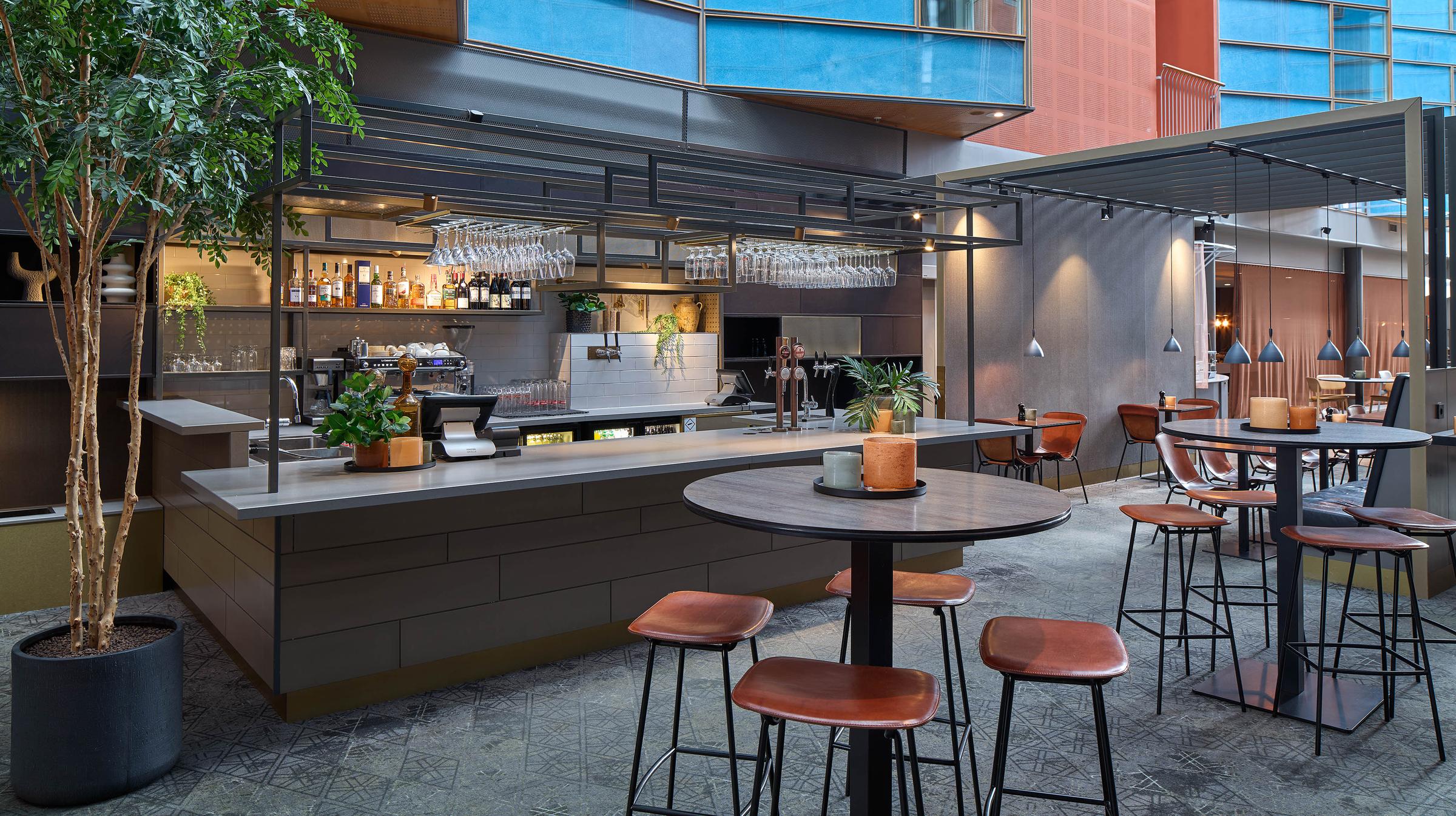 bar at scandic molndal in gothenburg sweden