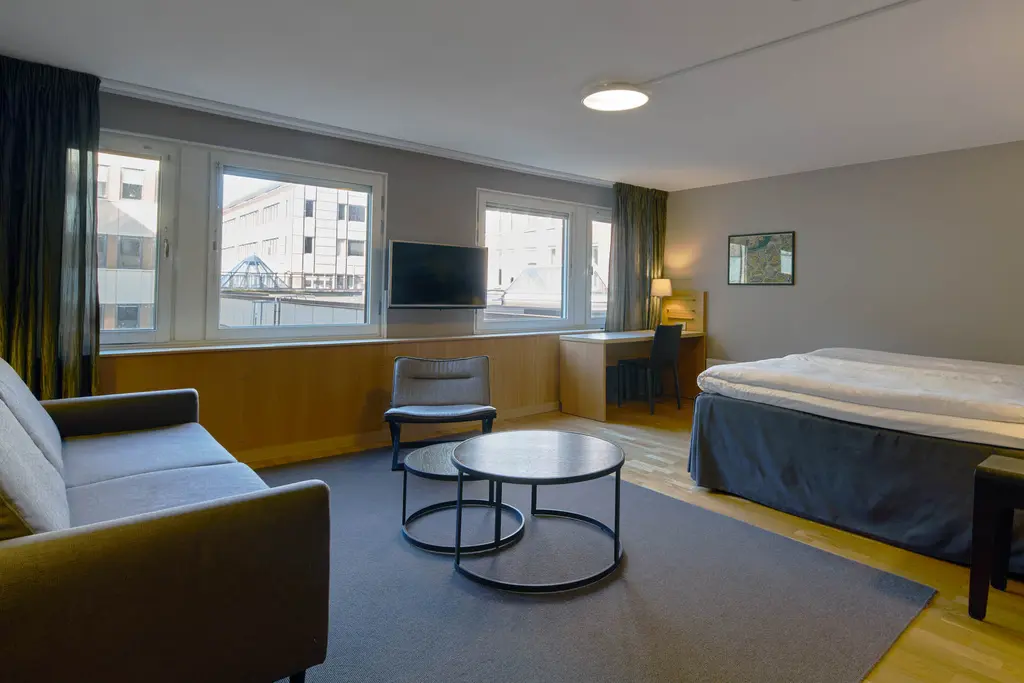 family room at scandic europa in gothenburg sweden