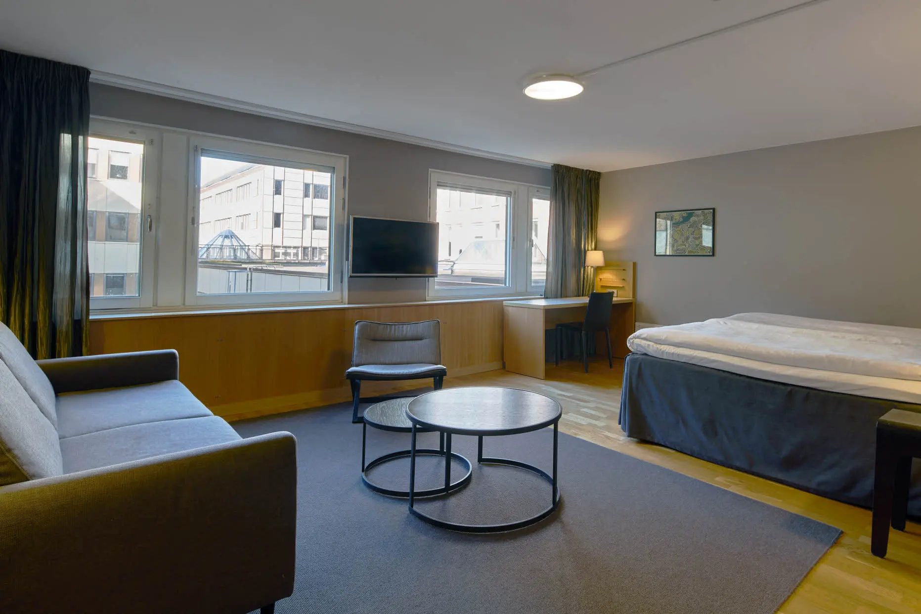 family room at scandic europa in gothenburg sweden