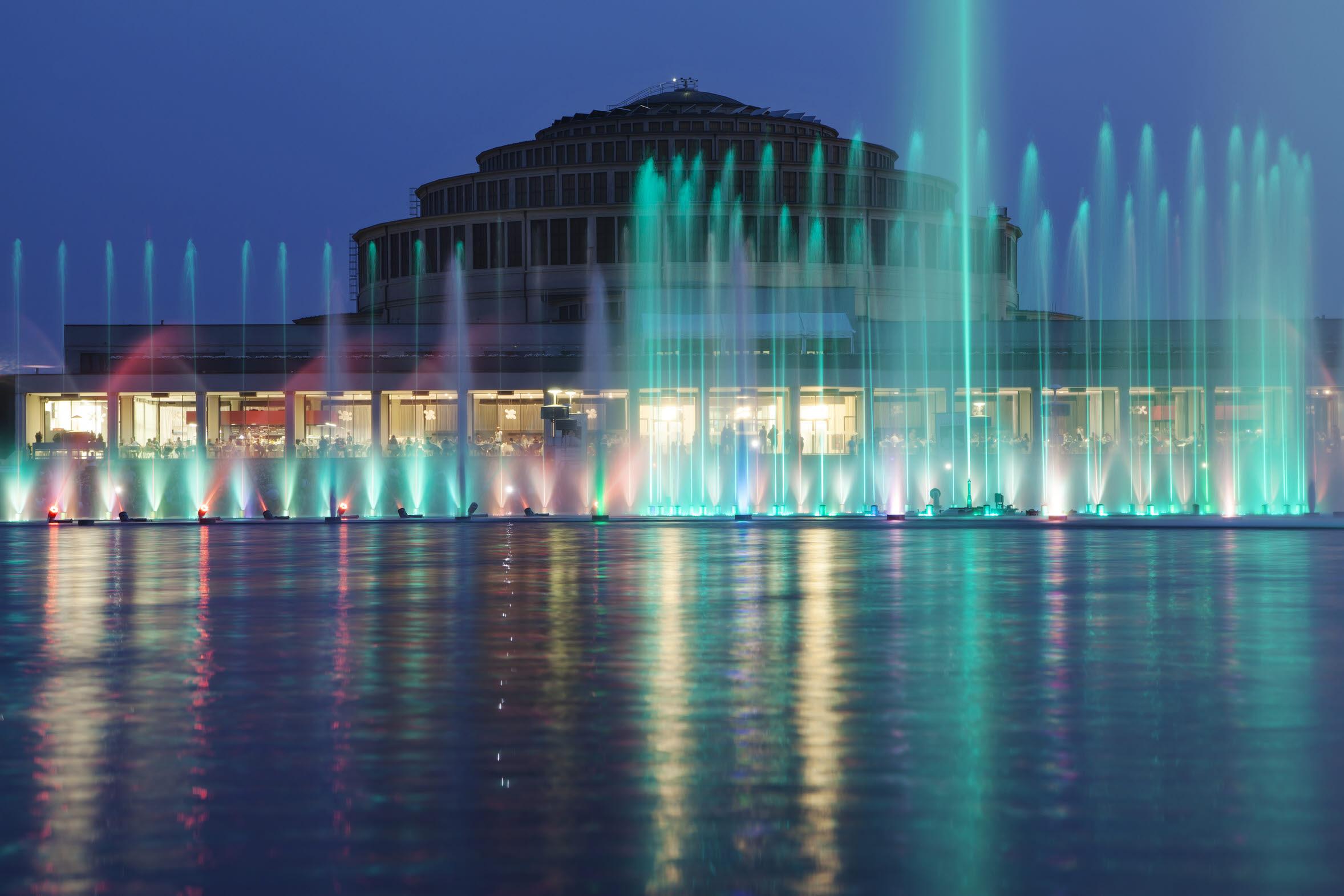 Wroclawska Fontanna in Wroclaw, Poland.