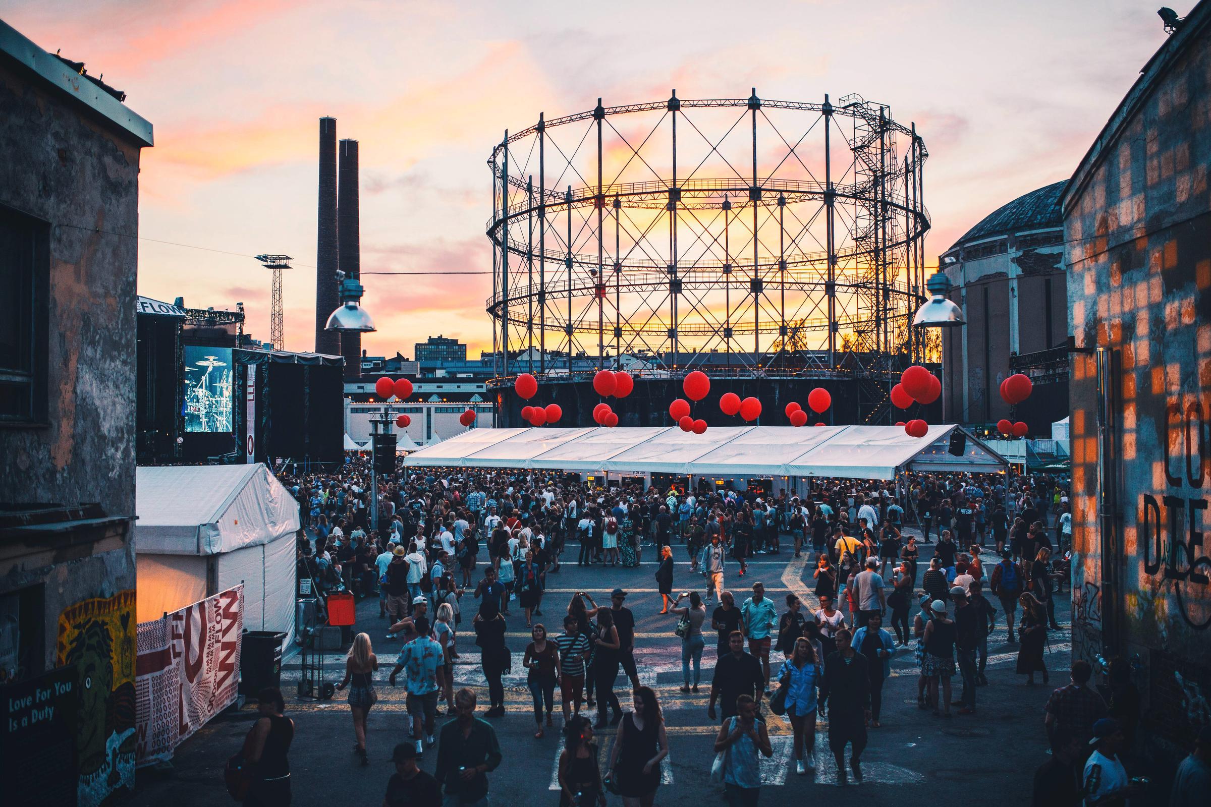 Flow Festival in Helsinki