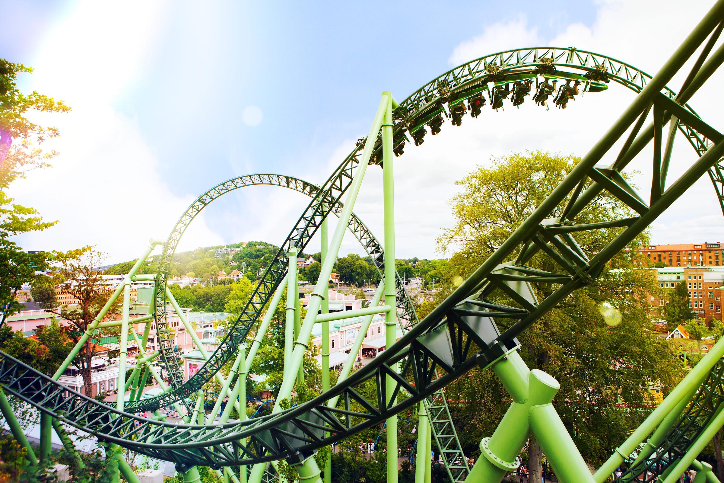 roller coaster at Liseberg