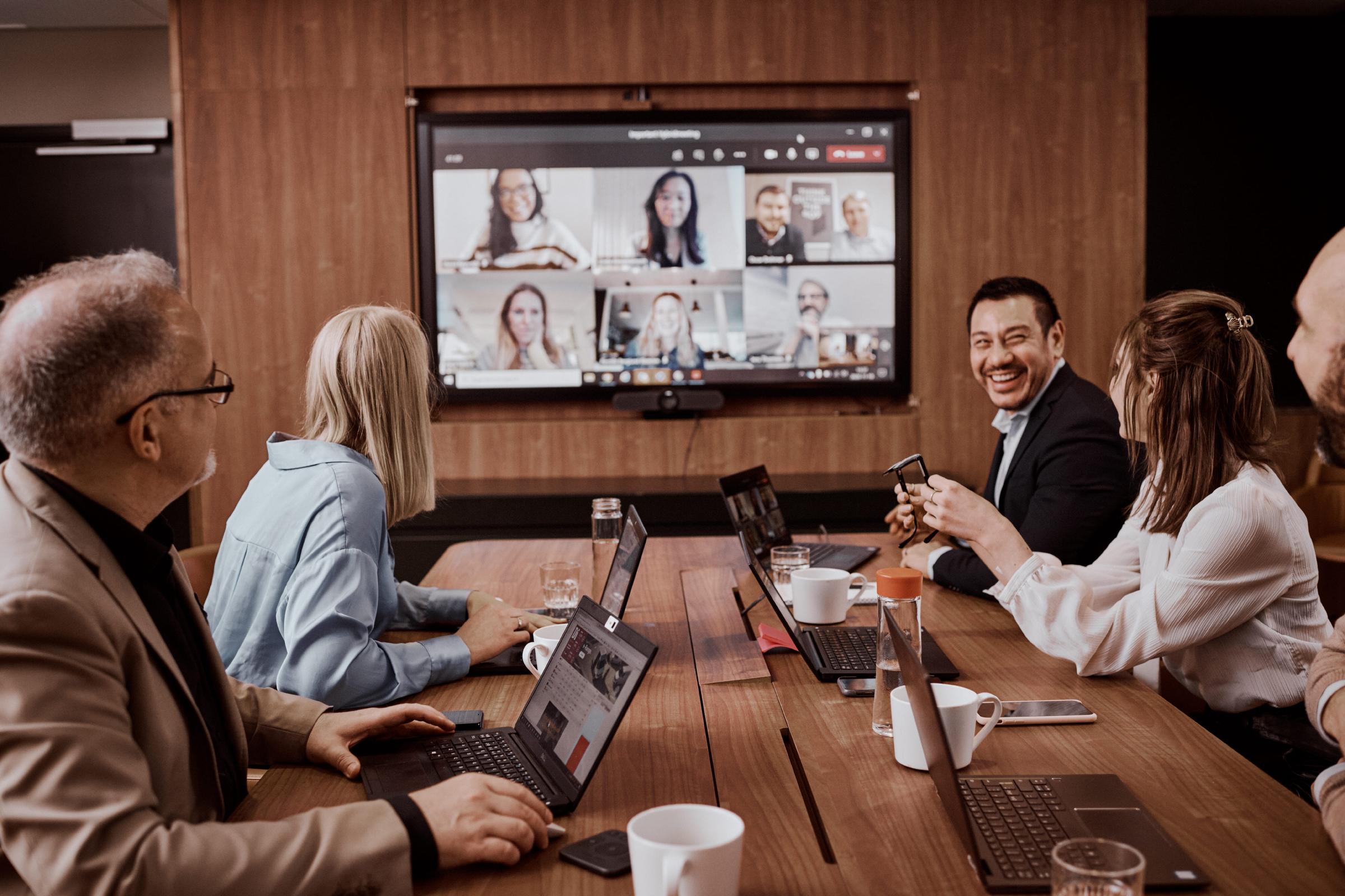 hybrid meeting at scandic 