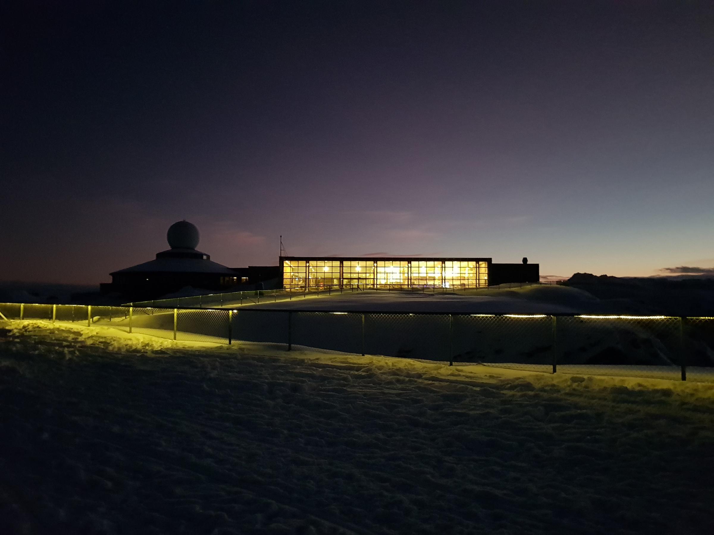 North Cape with the hall