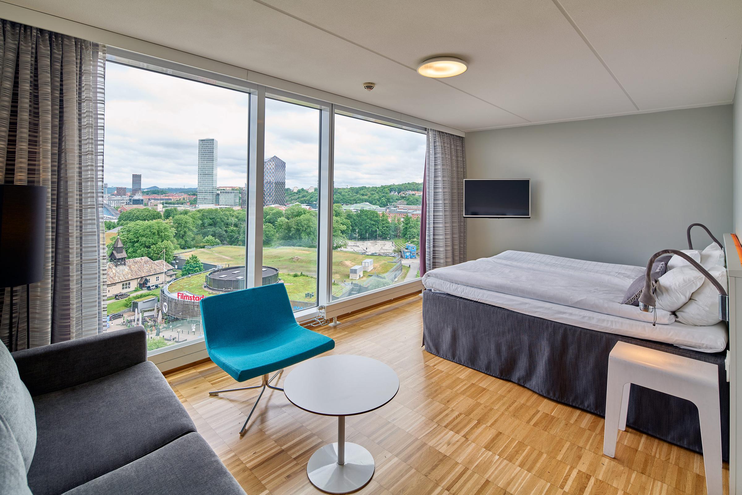 superior room at scandic opalen in gothenburg