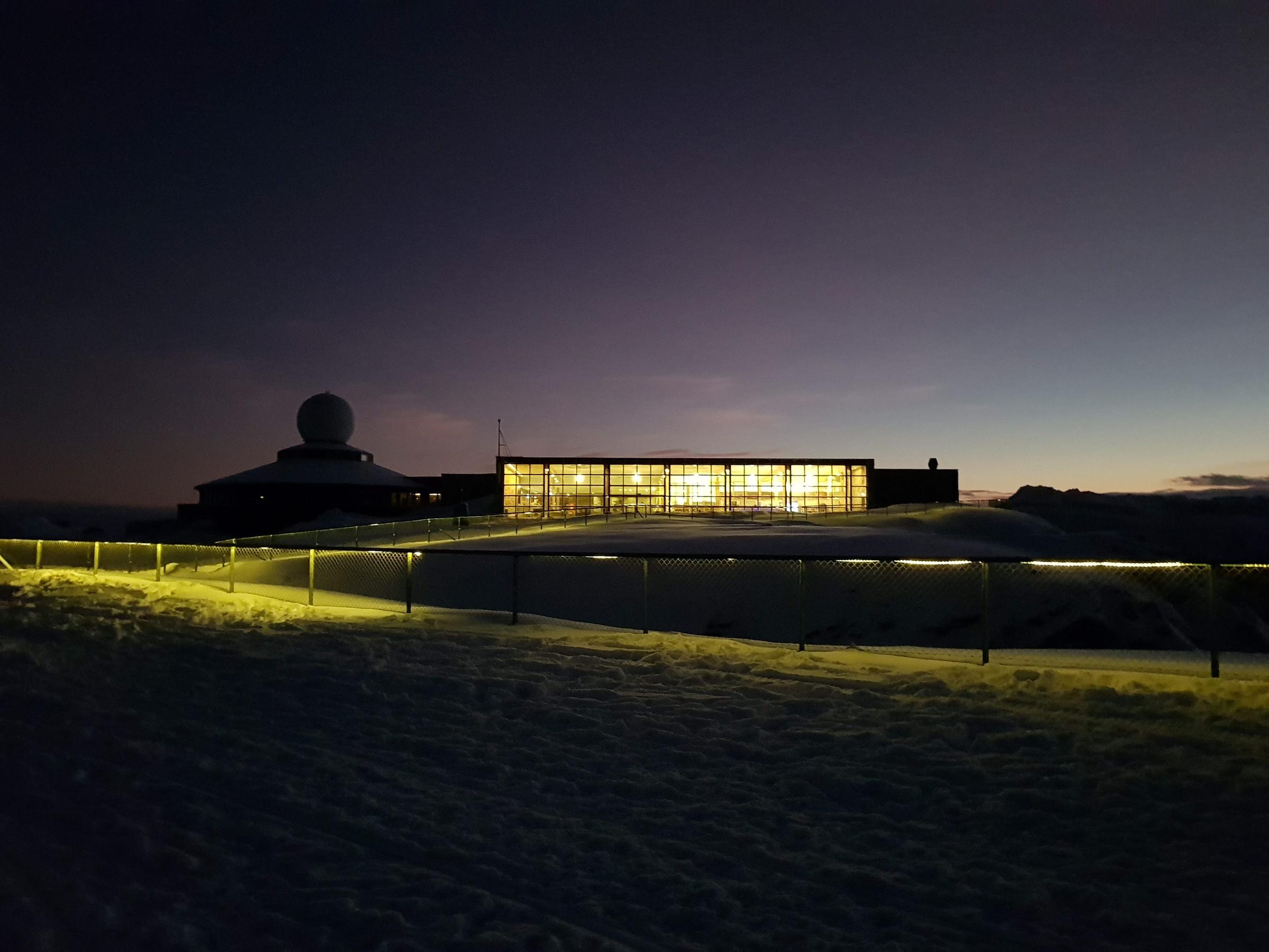 North Cape with the hall