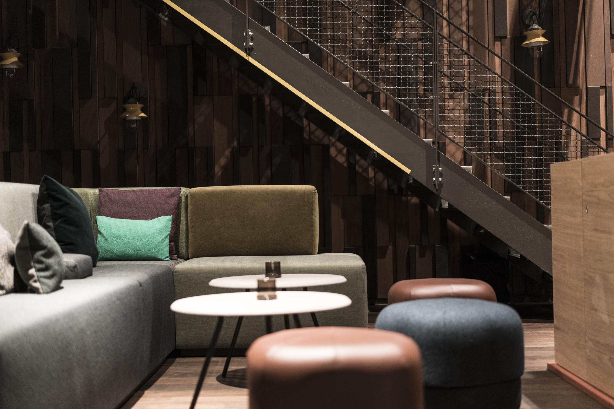 Lobby lounge Downtown Camper by Scandic in Stockholm