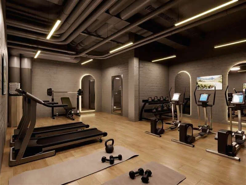 Gym at Scandic Stuttgart Europaviertel
