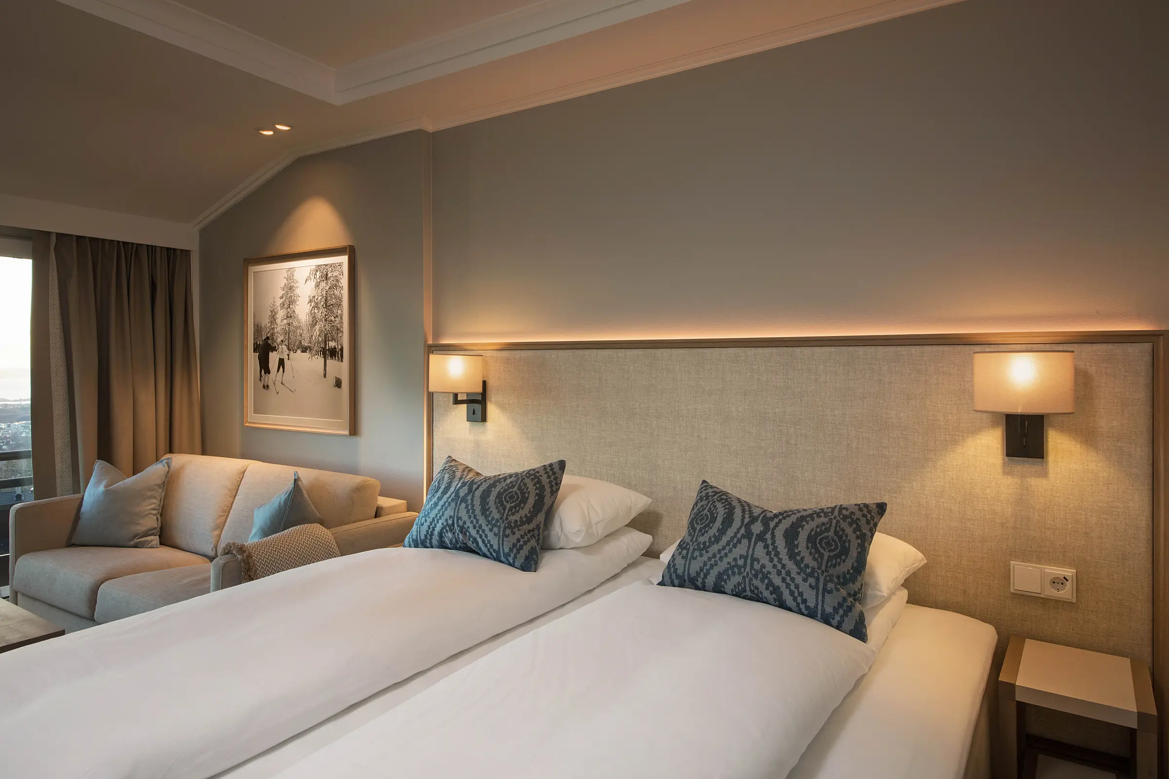 superior room at scandic holmenkollen park in oslo