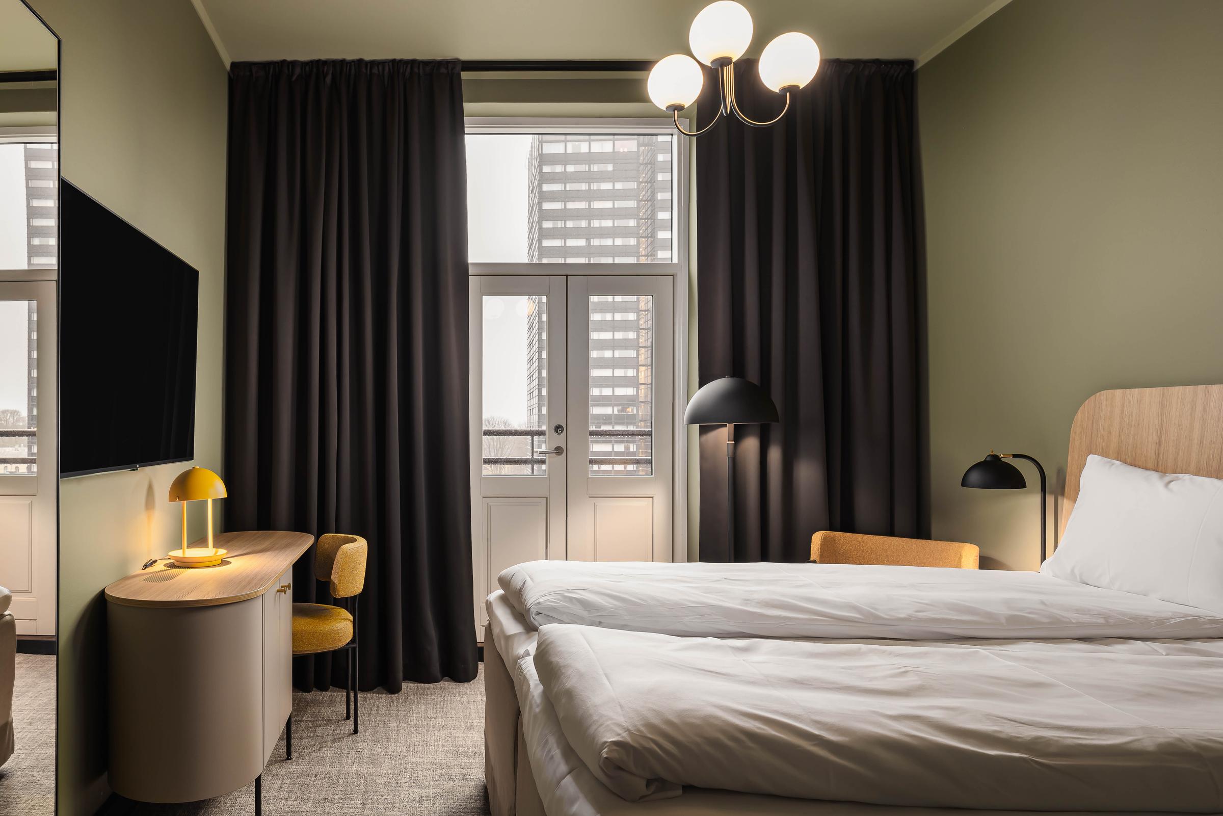 Standard room at Scandic Holberg