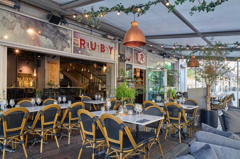 restaurant at scandic rubinen in gothenburg sweden