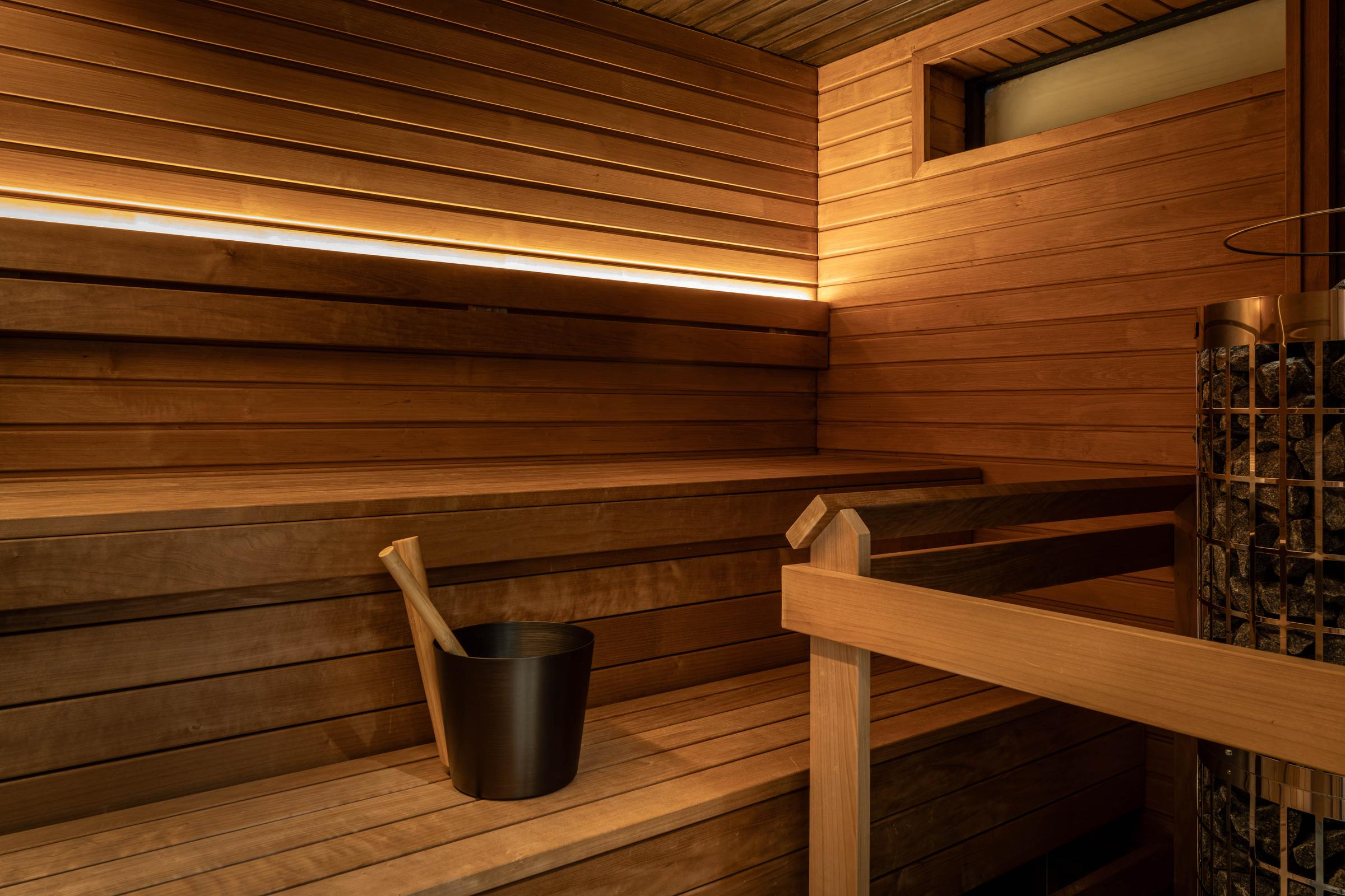 sauna at scandic helsinki station