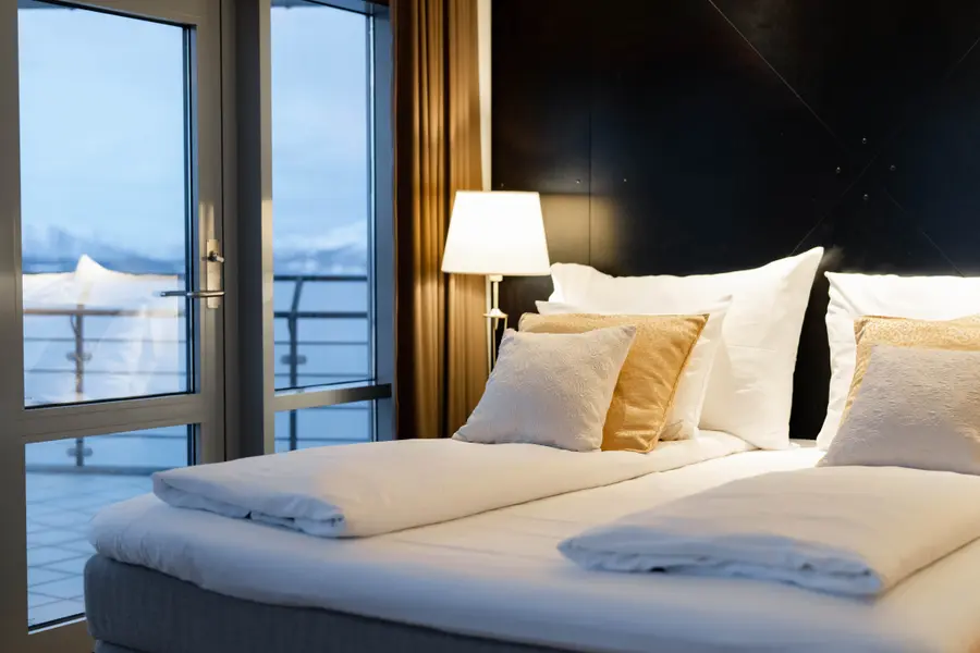 master suite at scandic seilet in molde