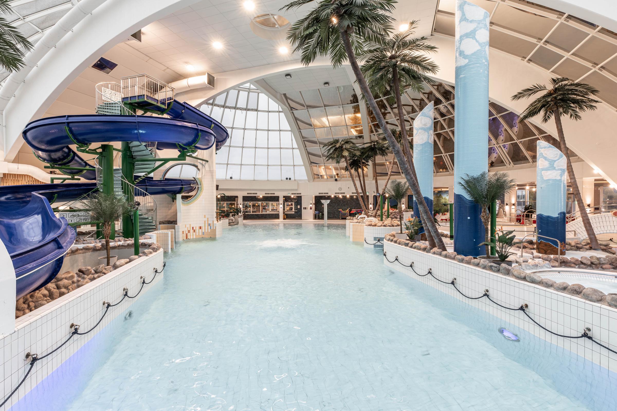 pool area at scandic eden nokia