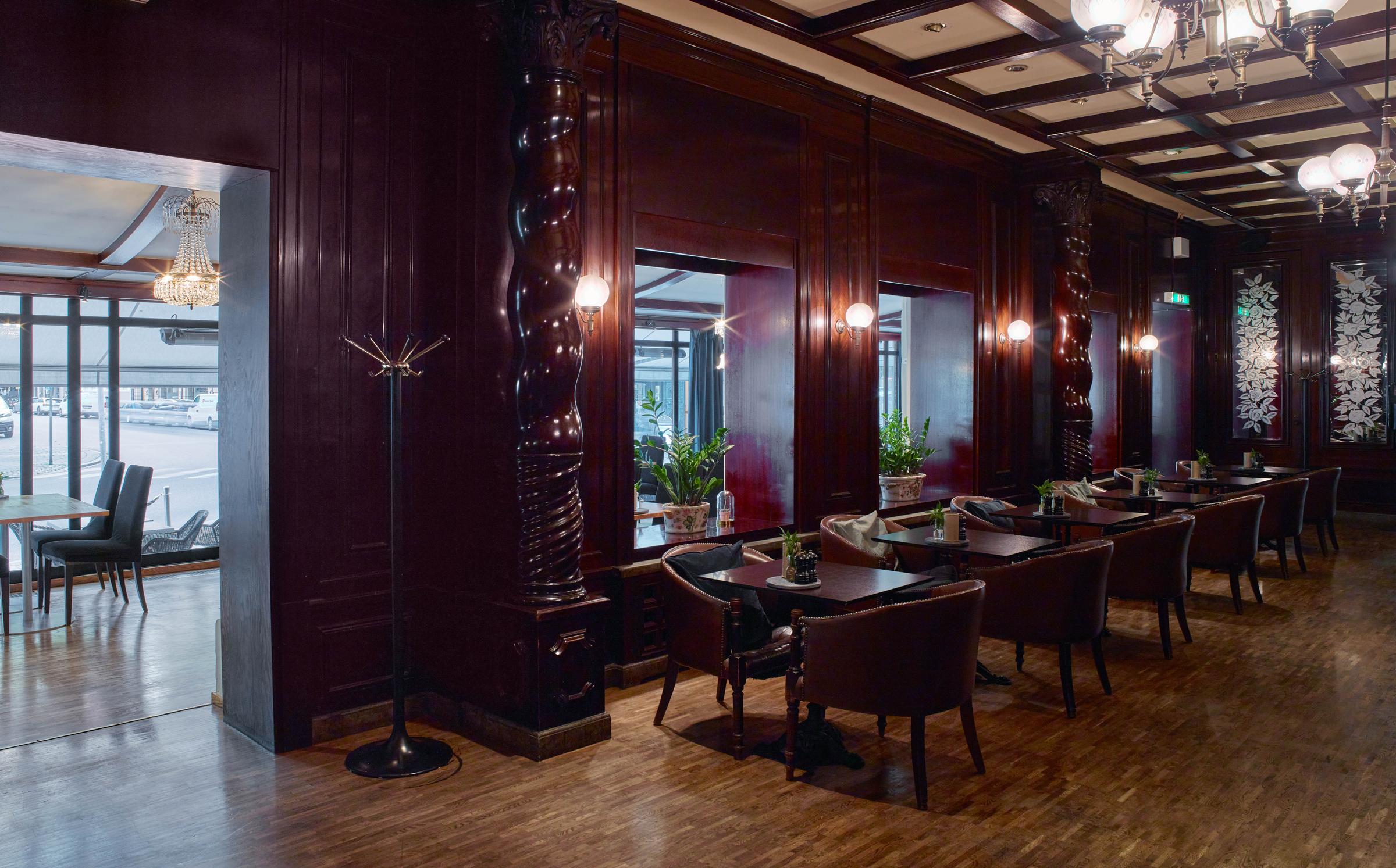 Restaurant indoors Scandic Kramer Malmo