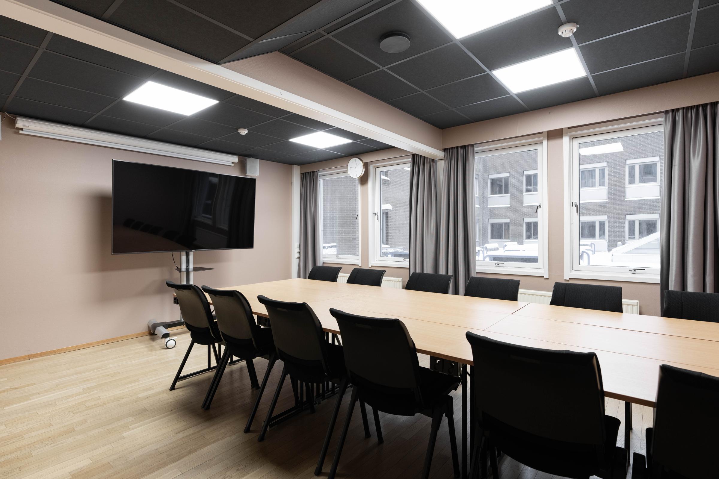 meeting room at scandic ambassadeur