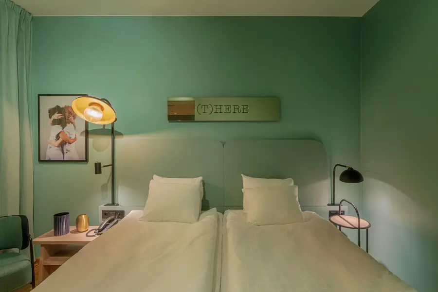 Cabin Twin room at Scandic Landvetter