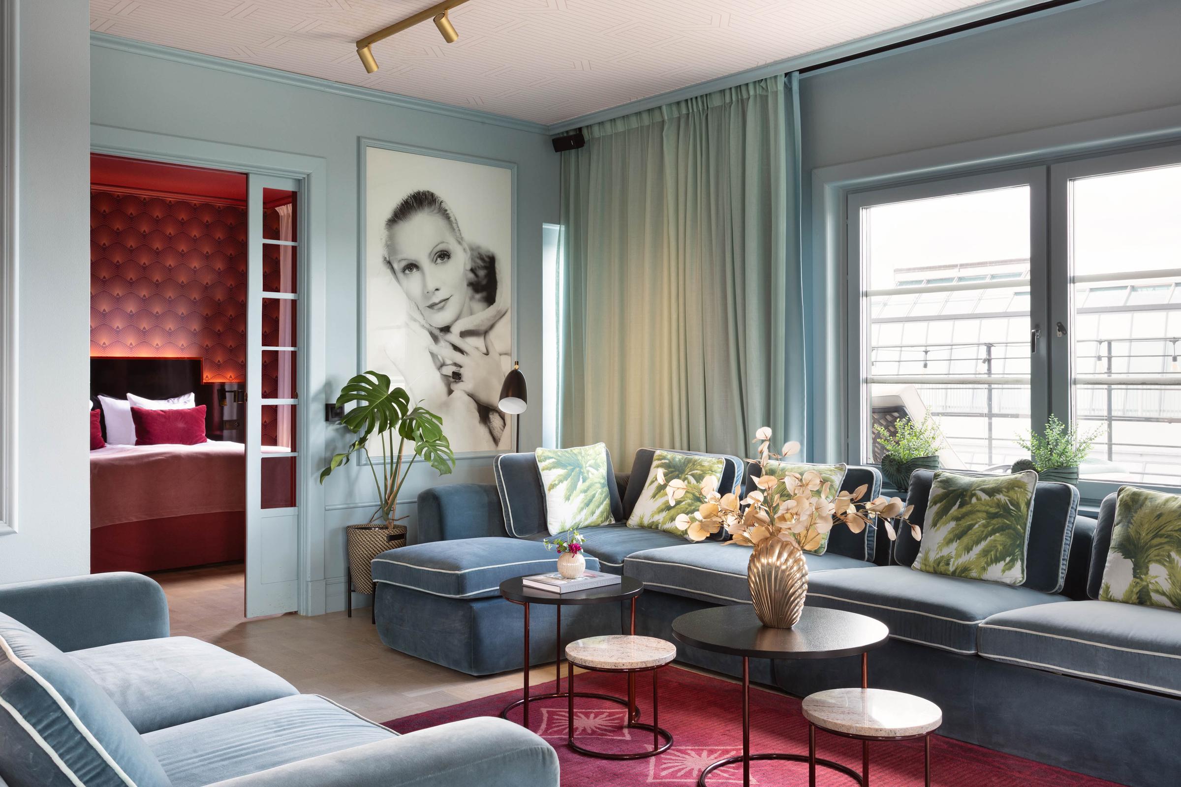 grand terrace suite at scandic haymarket
