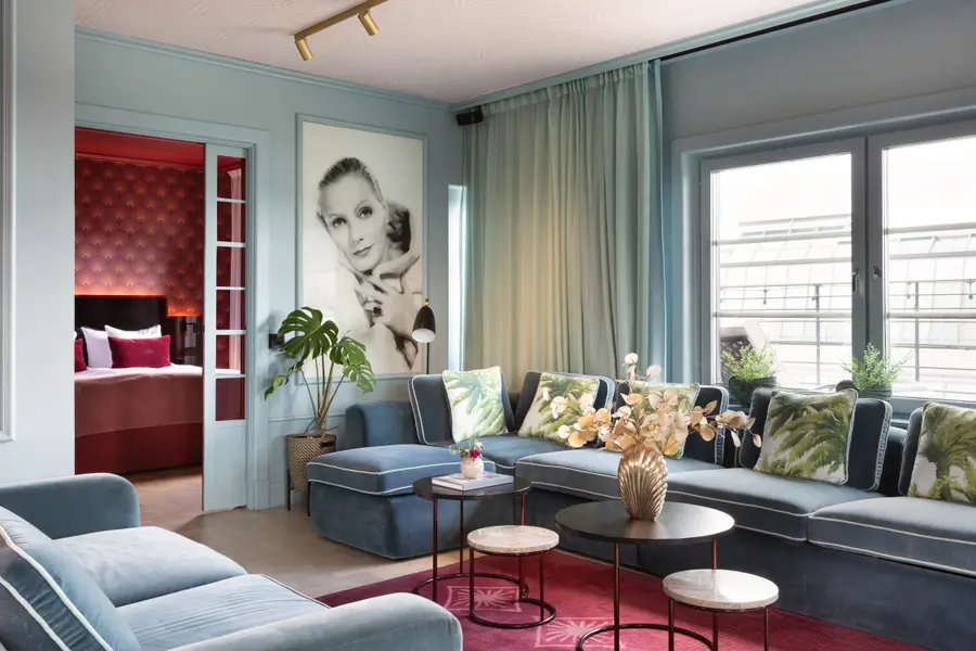 grand terrace suite at scandic haymarket