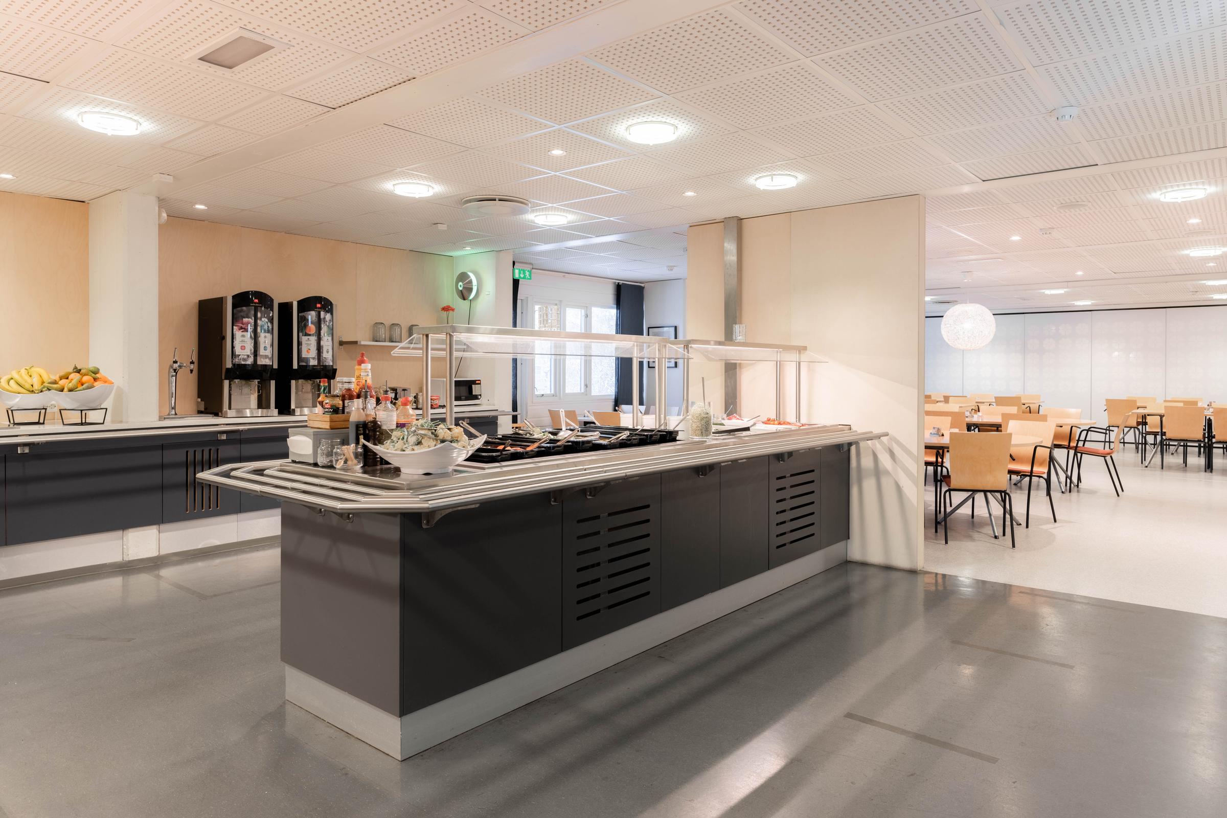 cantine at scandic olympiatoppen in oslo