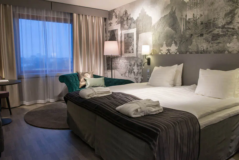 superior room at scandic park helsinki in finland
