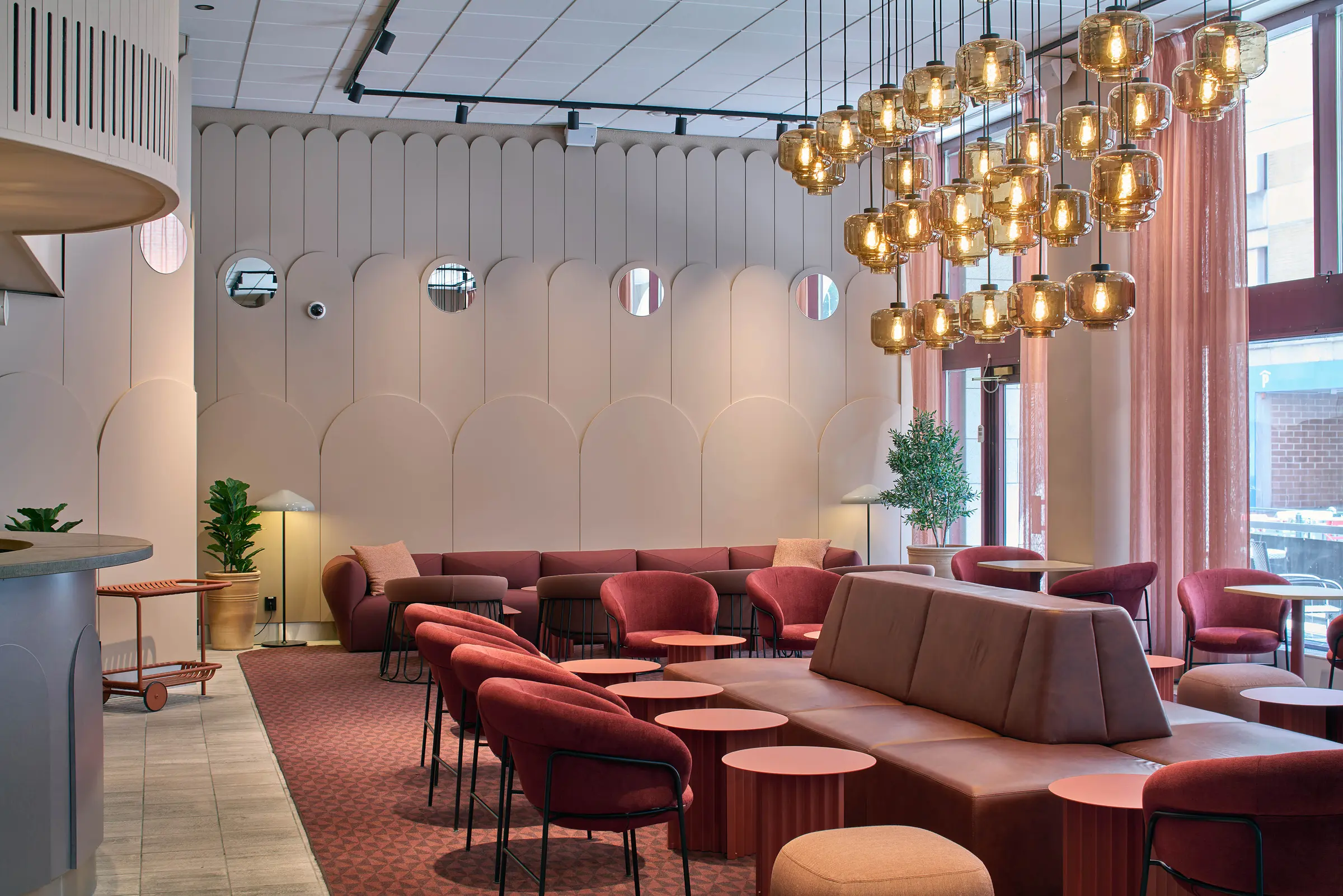 lobby at scandic swania