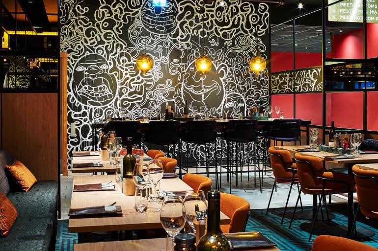 Scandic Europa, restaurant