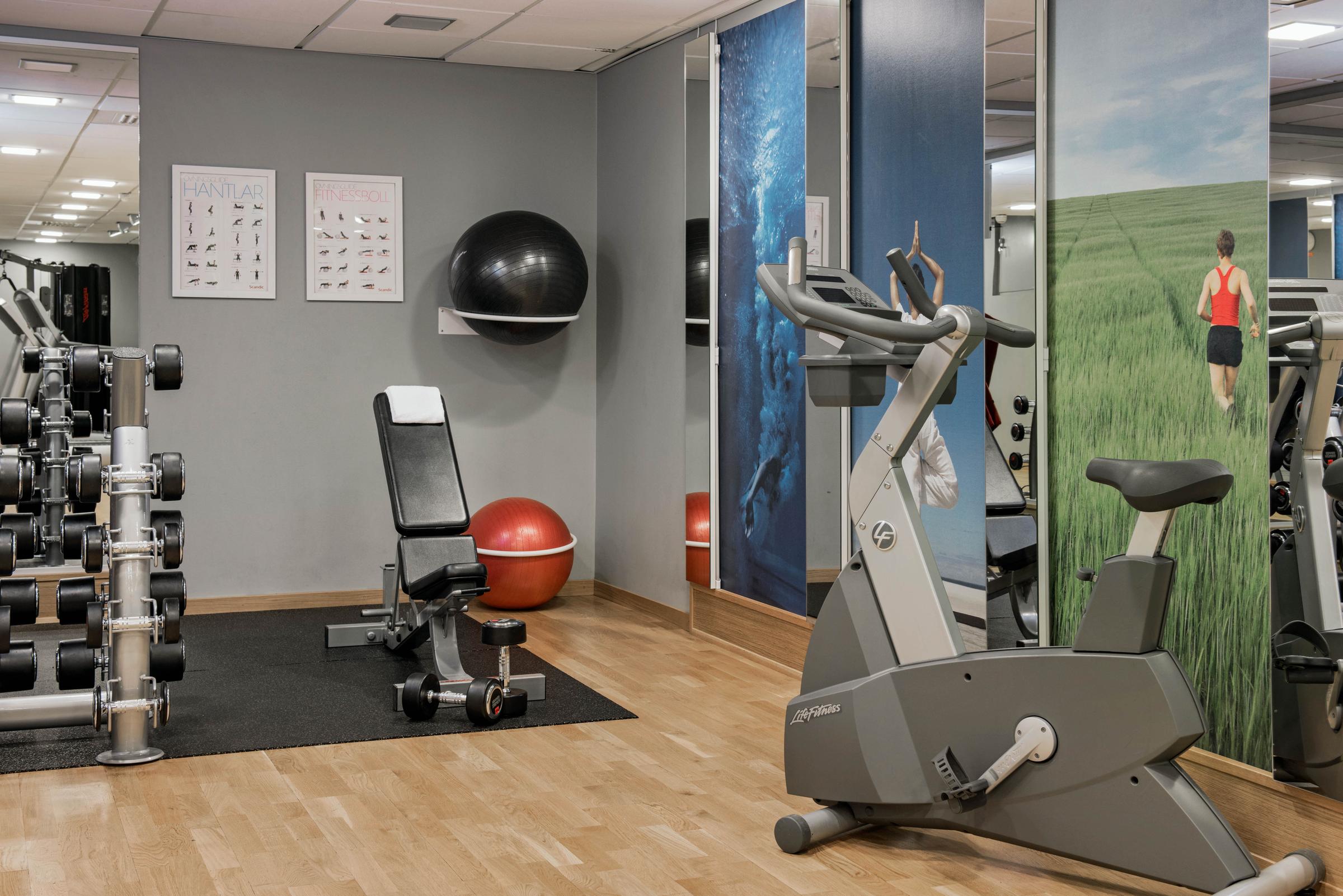 Gym hotel Scandic Norrköping Nord