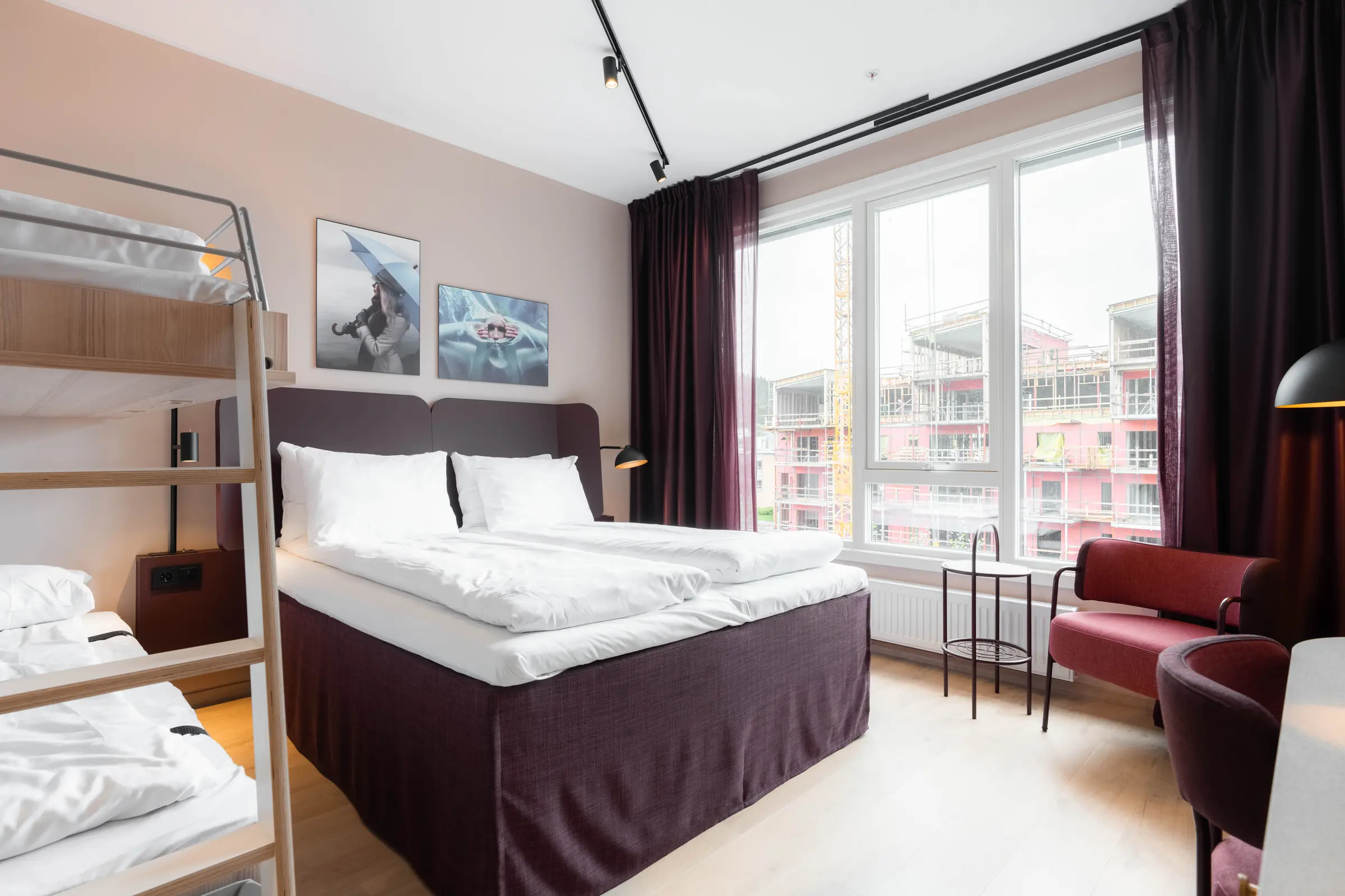 queen room at scandic sunnfjord in forde norway